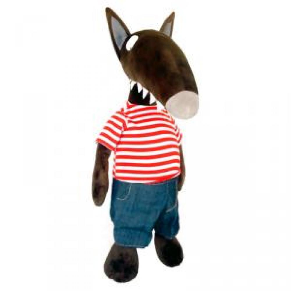 Peluche Lobo Vestido (60 Cm)