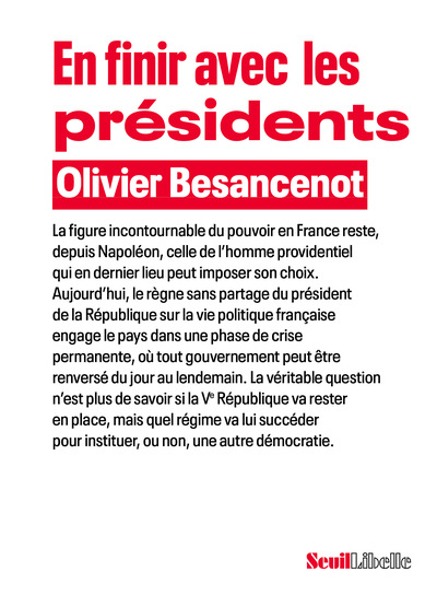 EN FINIR AVEC LES PRESIDENTS
