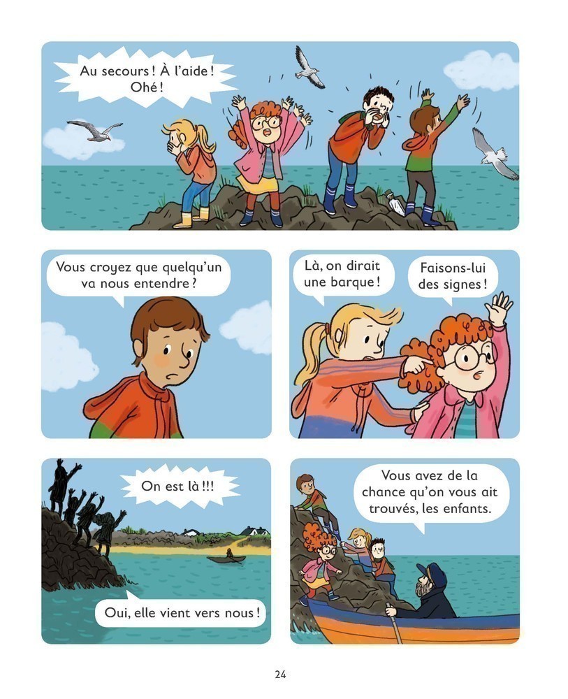 UNE BOUTEILLE A LA MER - JE COMMENCE A LIRE EN BD - CE1 UNE BOUTEILLE A LA MER - JE COMMENCE A LIRE EN BD - CE1