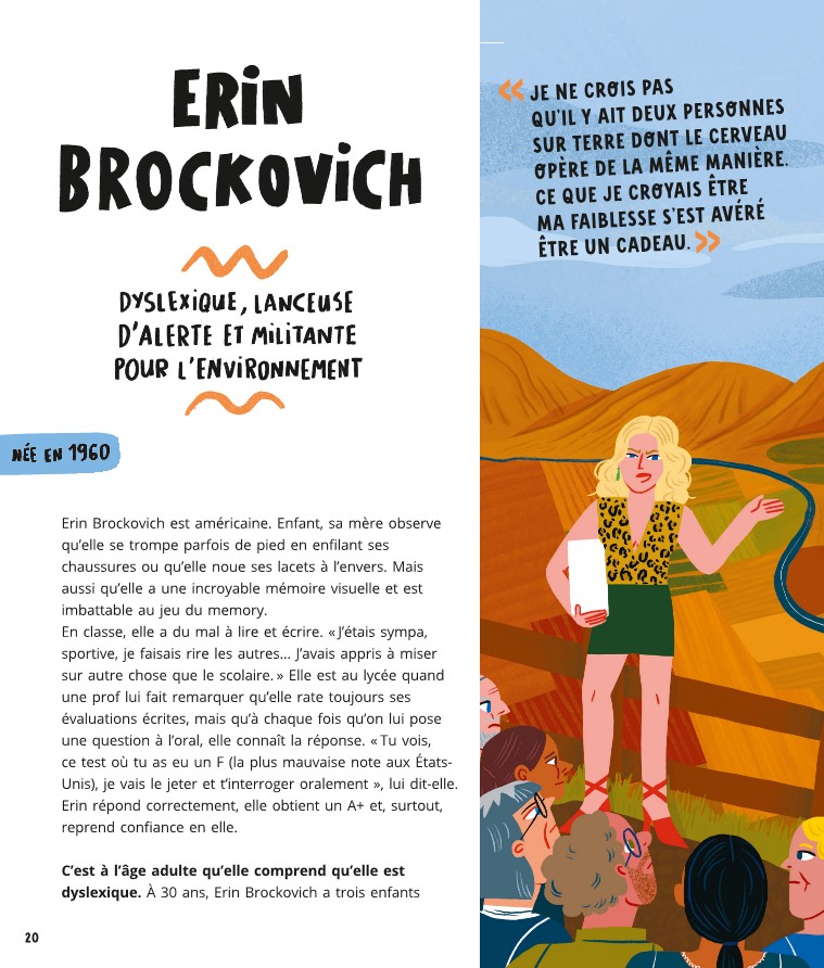 DYS & CELEBRES : COMMENT LA DYSLEXIE PEUT RENDRE PLUS FORT : 24 PERSONNALITES INSPIRANTES