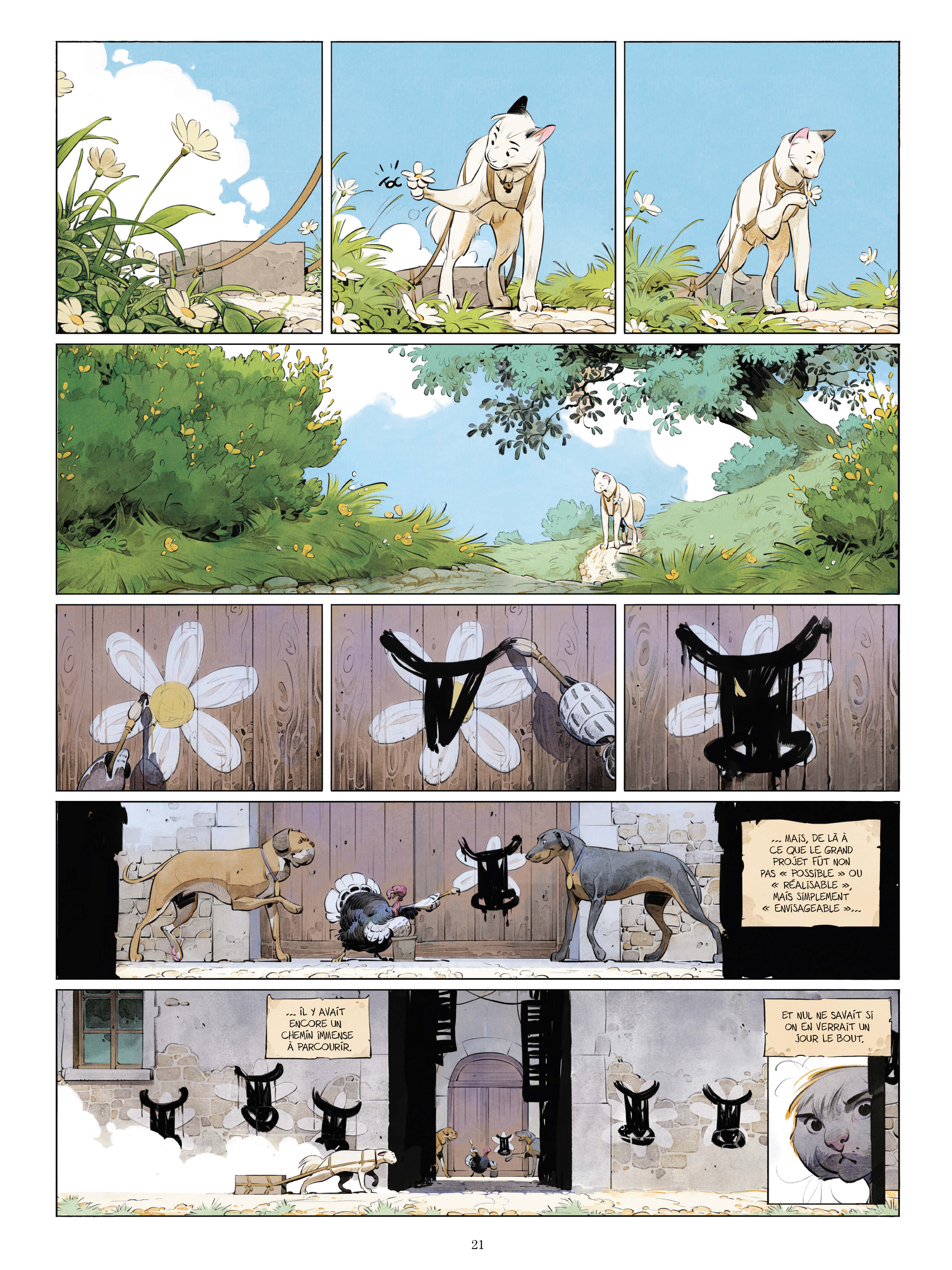 LE CHATEAU DES ANIMAUX T3