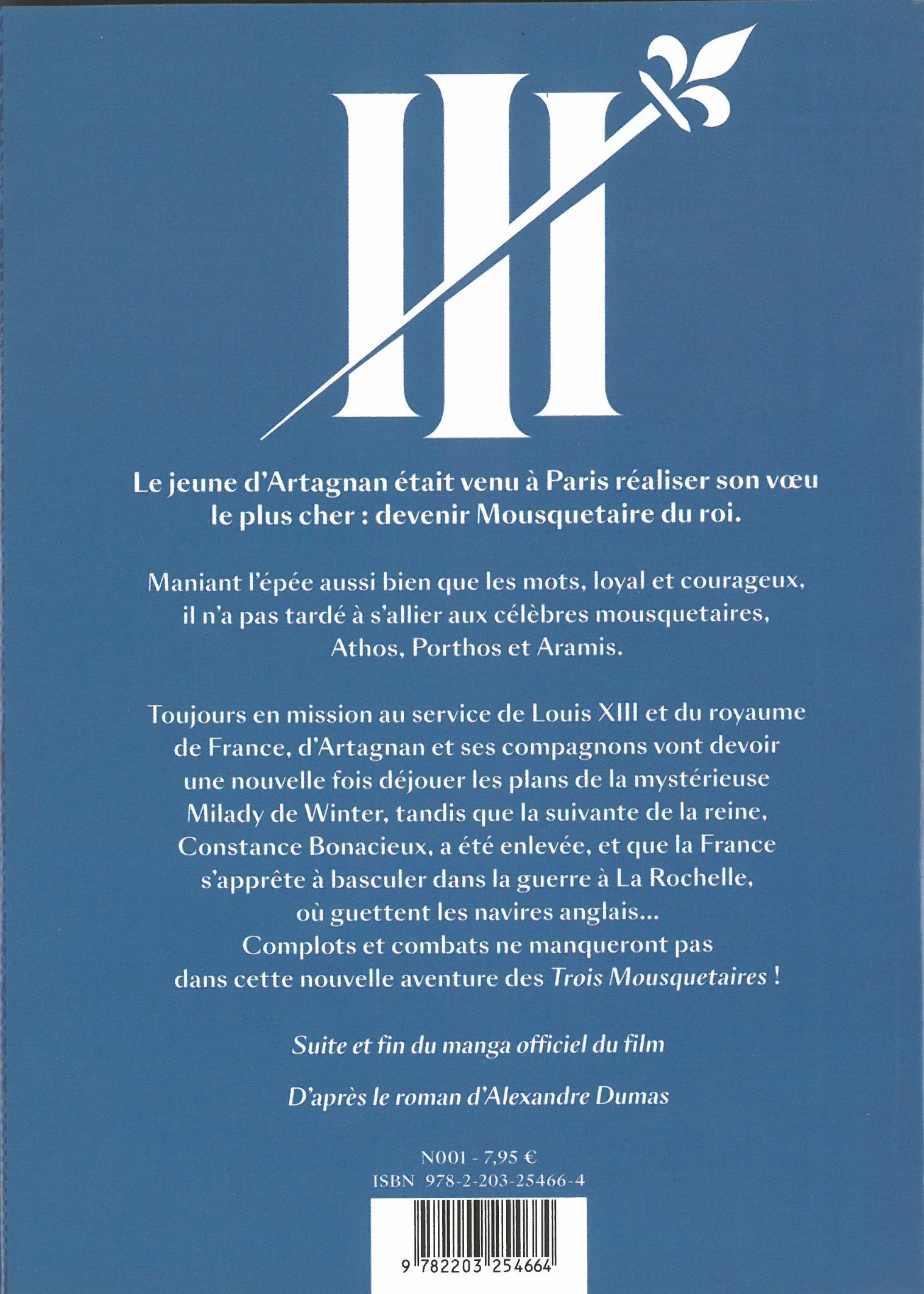 LES TROIS MOUSQUETAIRES T2 MILADY