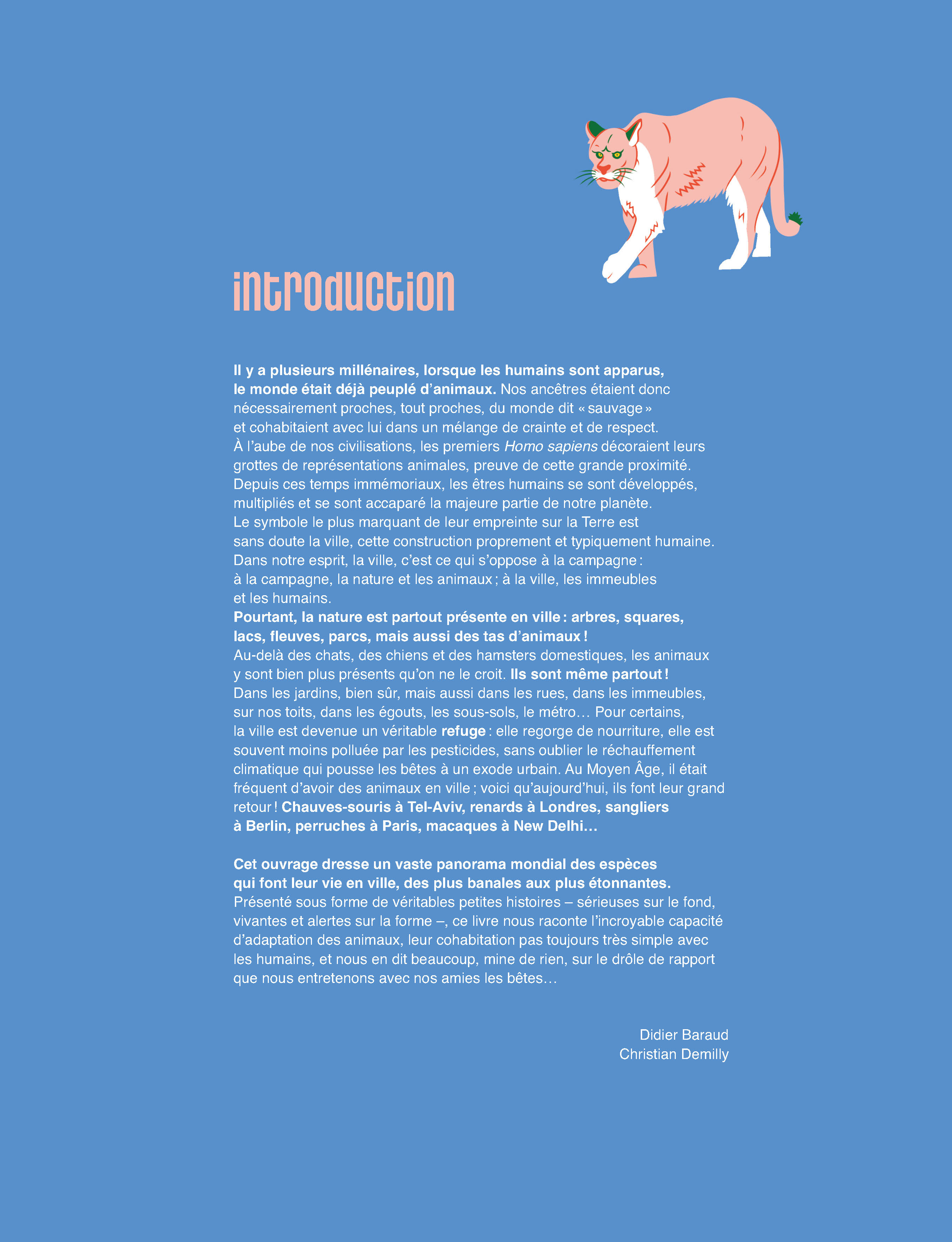 LES ANIMAUX ET NOUS : COMMENT VIVRE ENSEMBLE EN VILLE ?