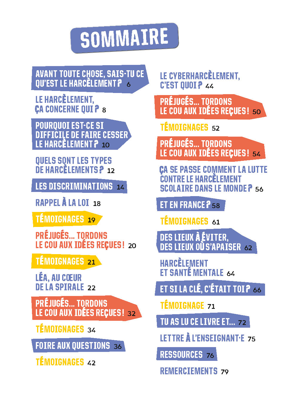 ENSEMBLE CONTRE LE HARCELEMENT