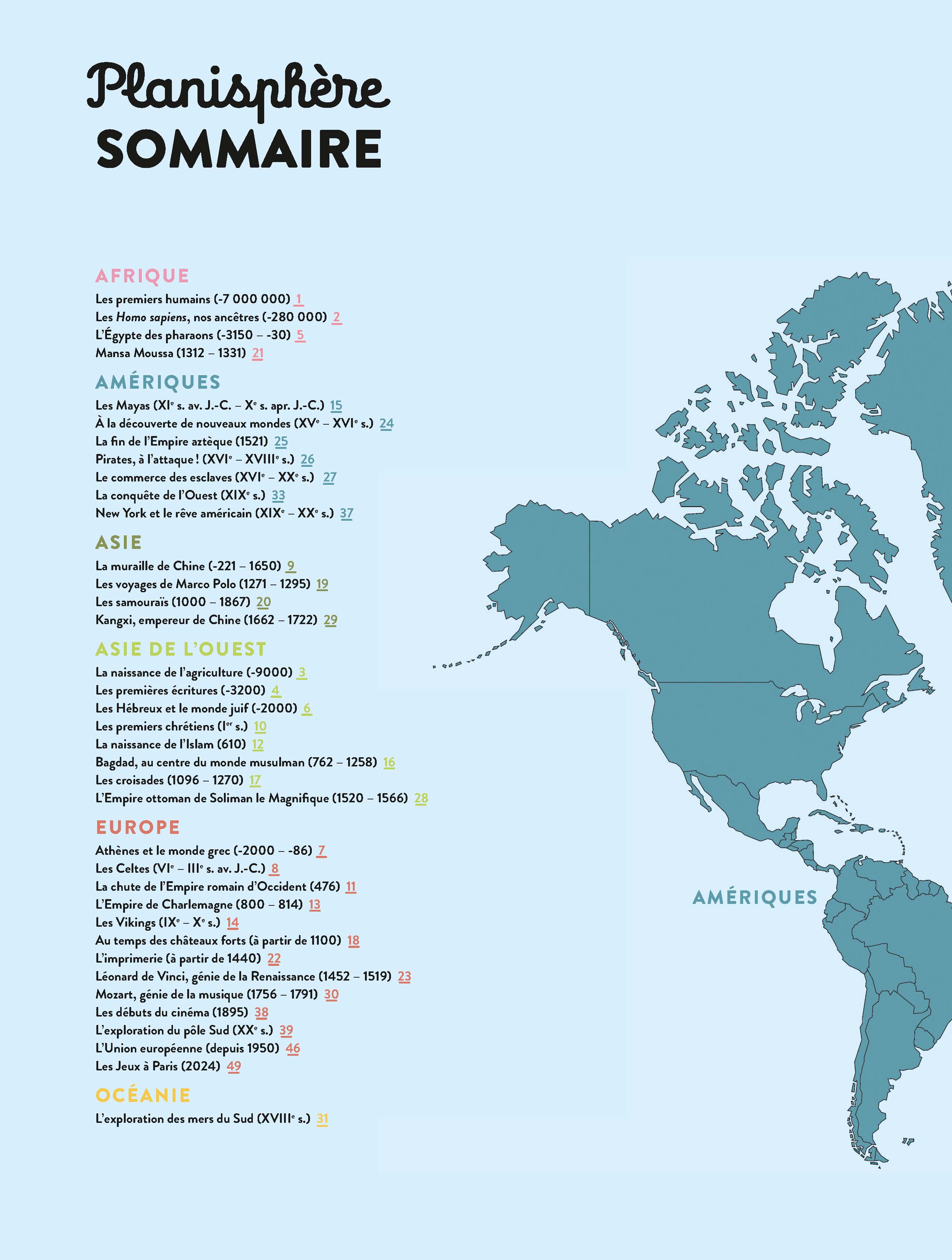 MA PREMIERE HISTOIRE DU MONDE EN BD