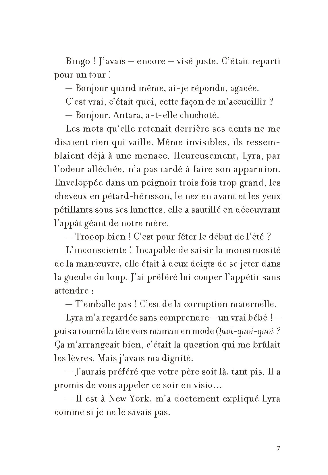 ANTARA - SOEURS DE CHOEUR T1