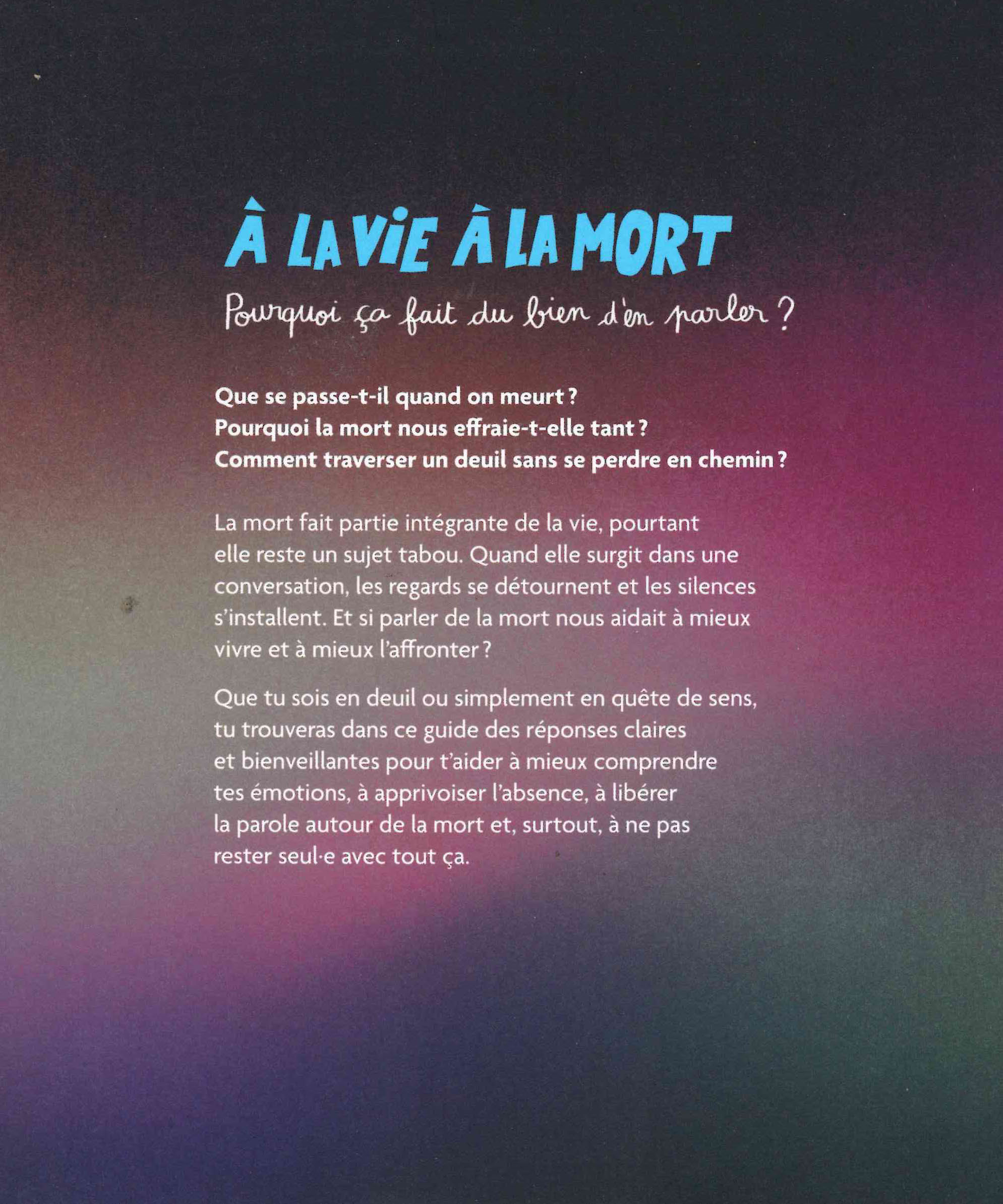 A LA VIE A LA MORT