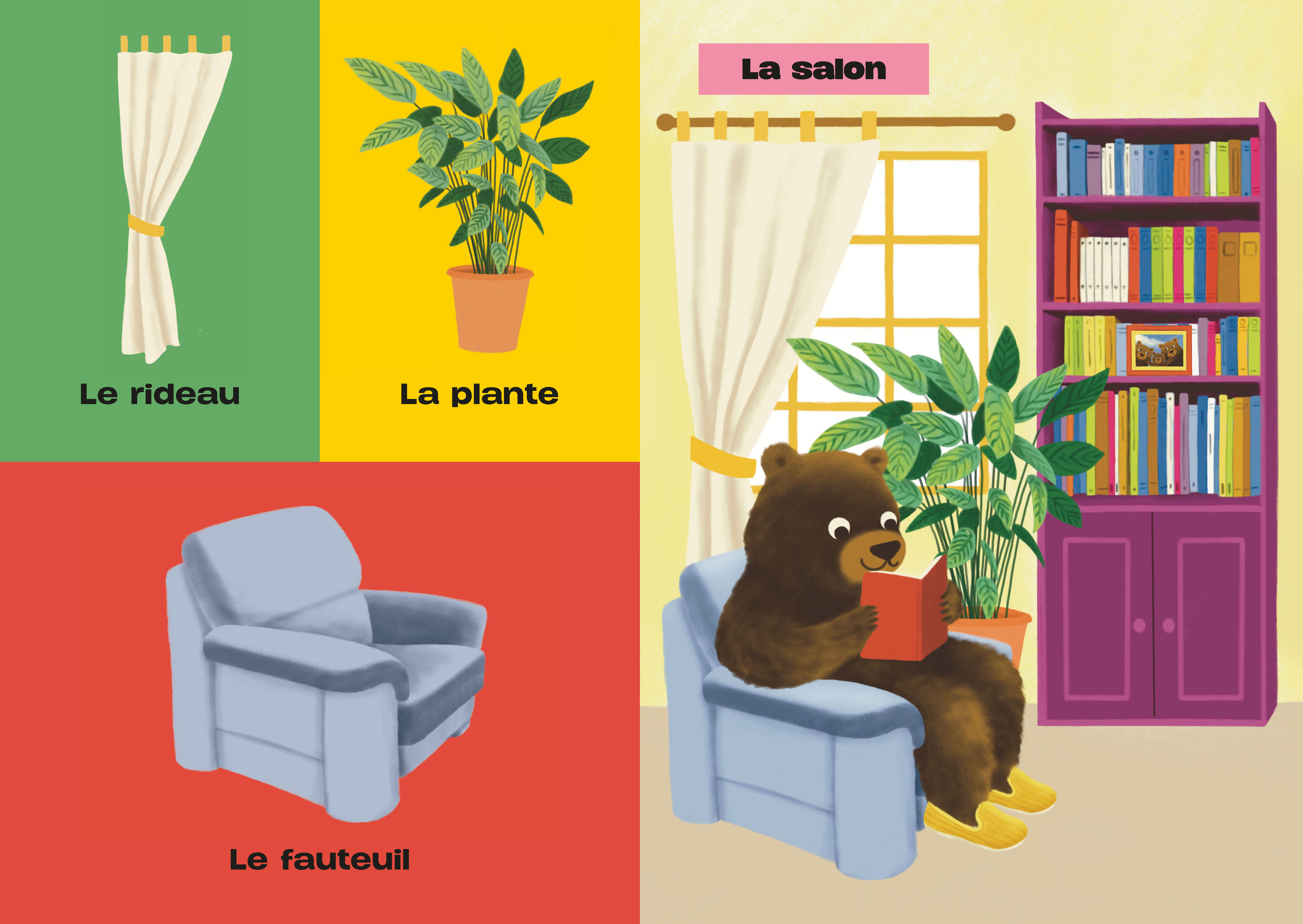 MON IMAGIER A JOUER - LA MAISON