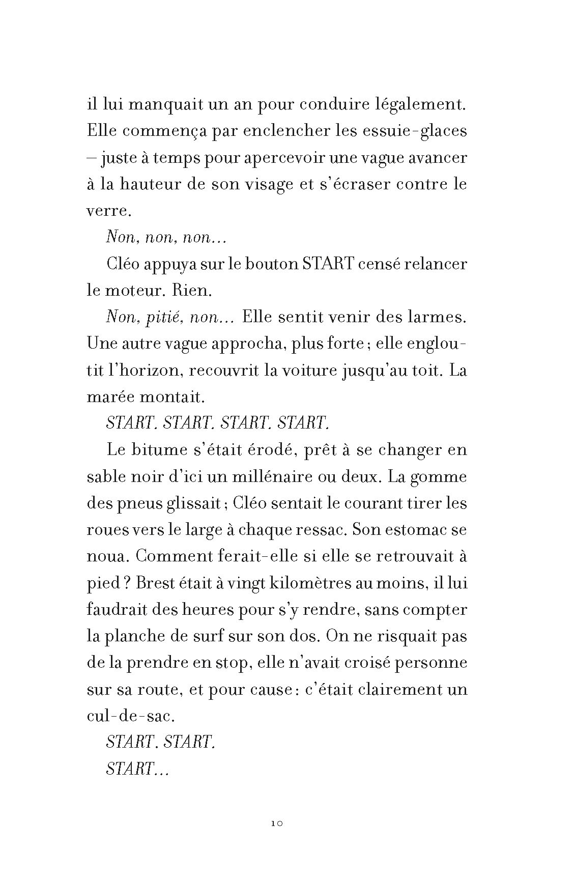 UN PHARE SOUS L