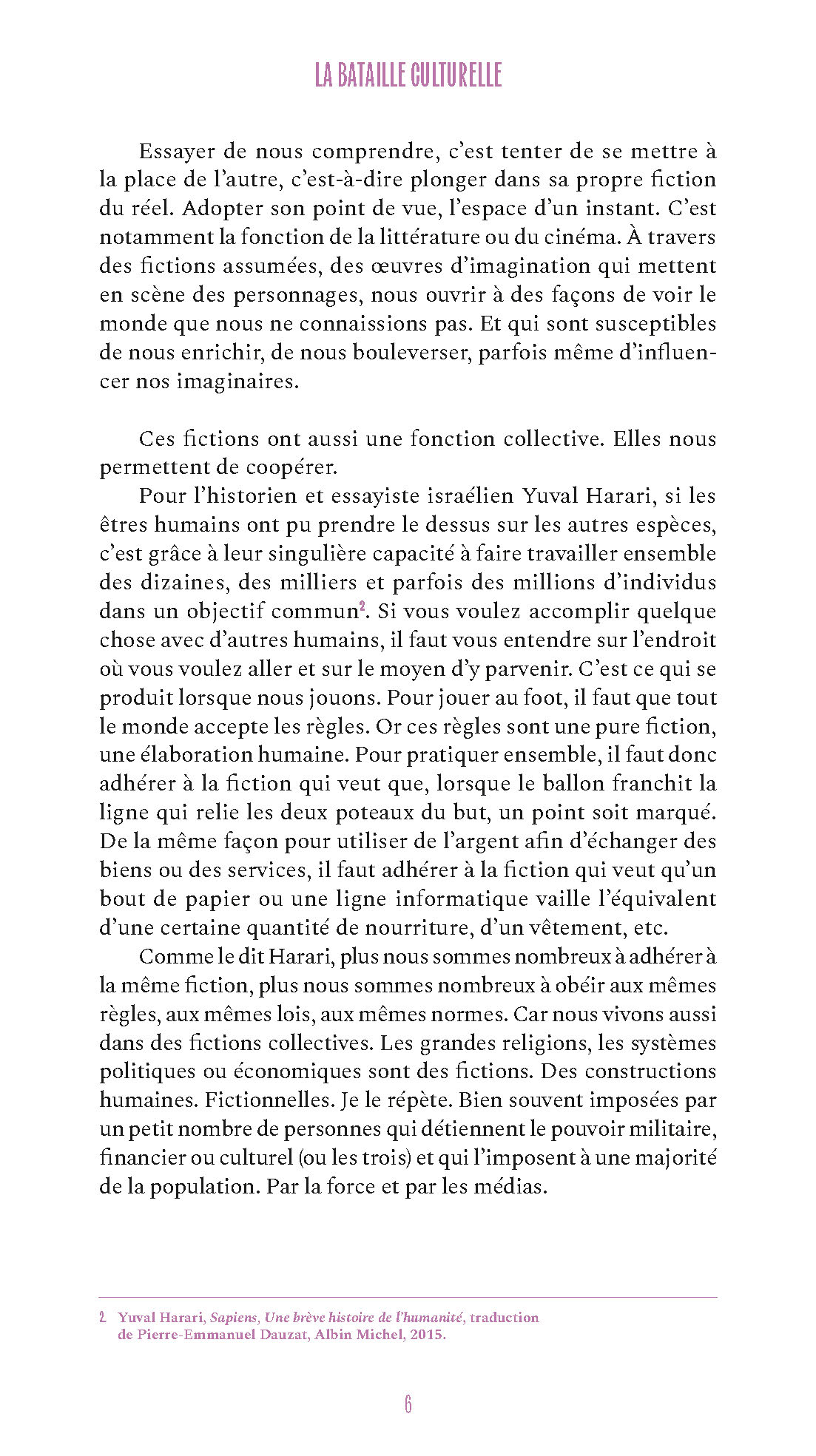 LA BATAILLE CULTURELLE