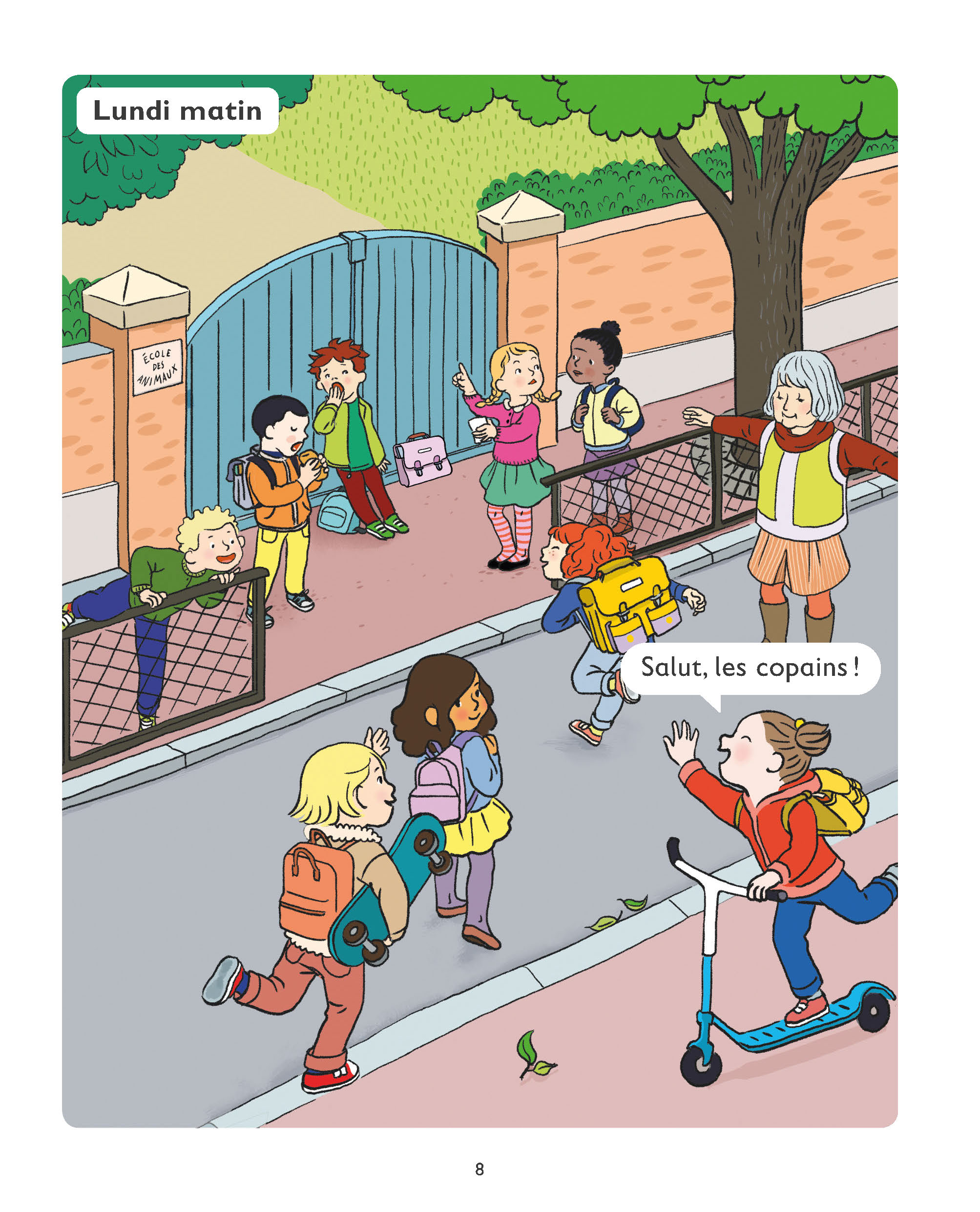 UN NOUVEAU COPAIN - JE COMMENCE A LIRE EN BD-CP