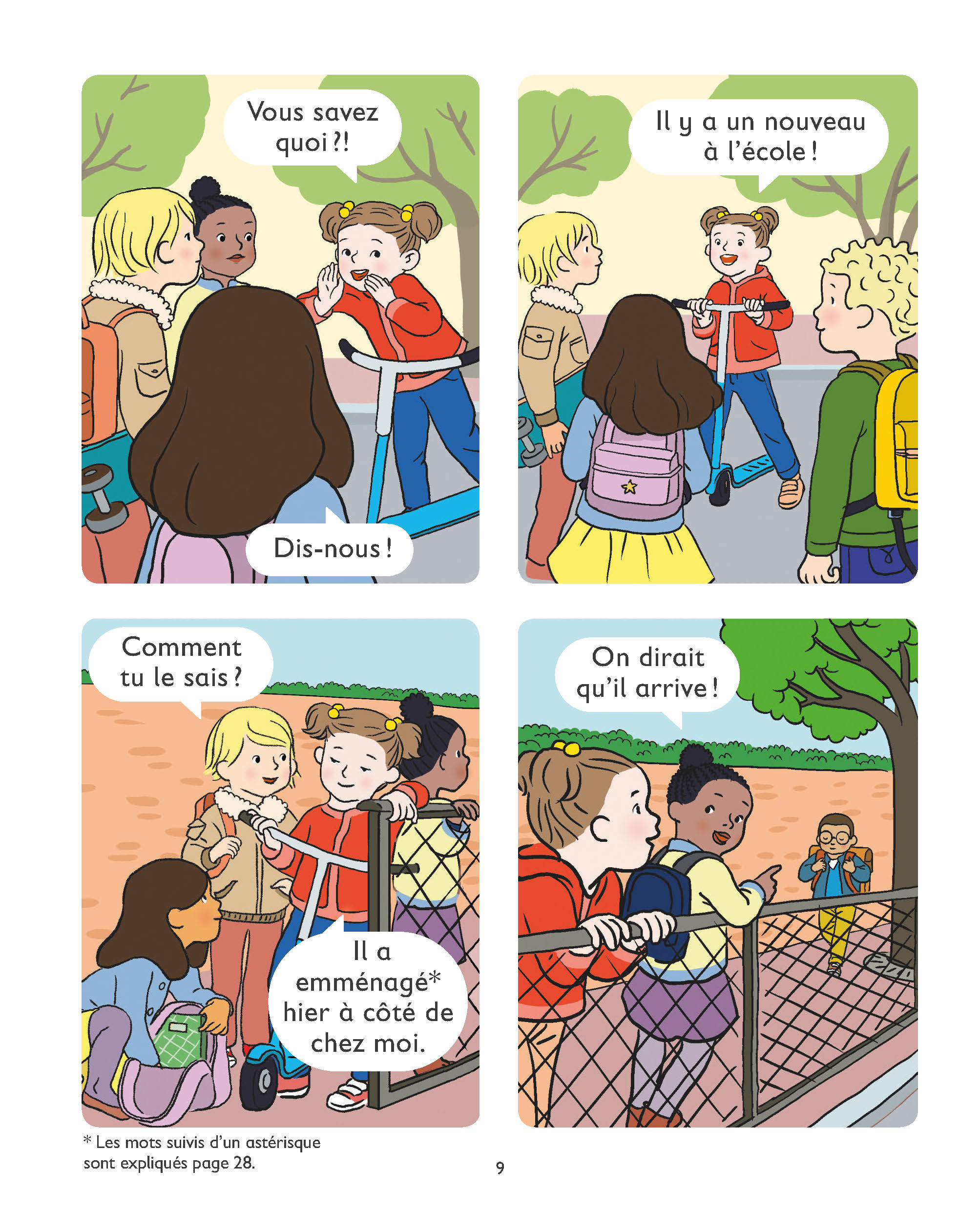 UN NOUVEAU COPAIN - JE COMMENCE A LIRE EN BD-CP