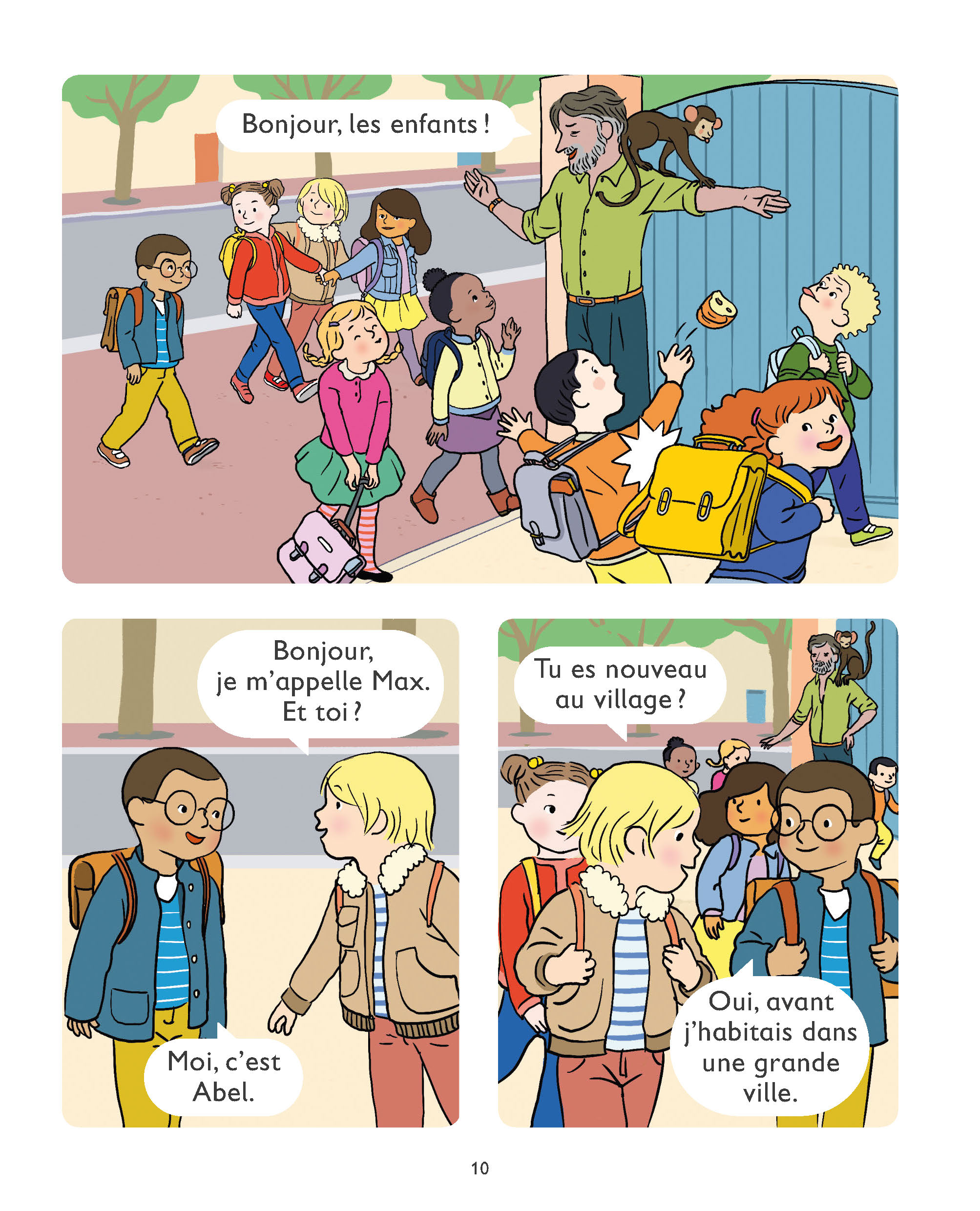 UN NOUVEAU COPAIN - JE COMMENCE A LIRE EN BD-CP