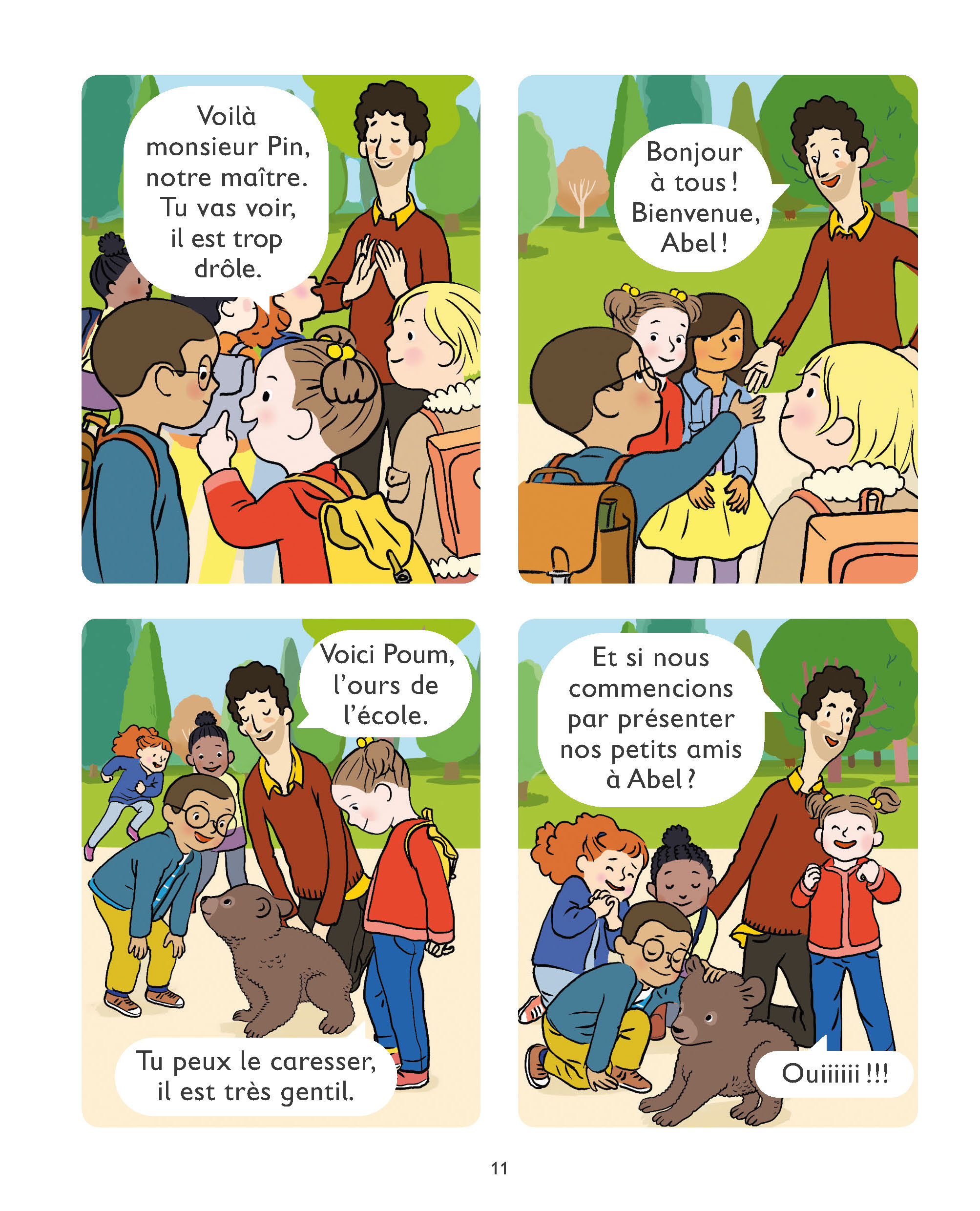 UN NOUVEAU COPAIN - JE COMMENCE A LIRE EN BD-CP