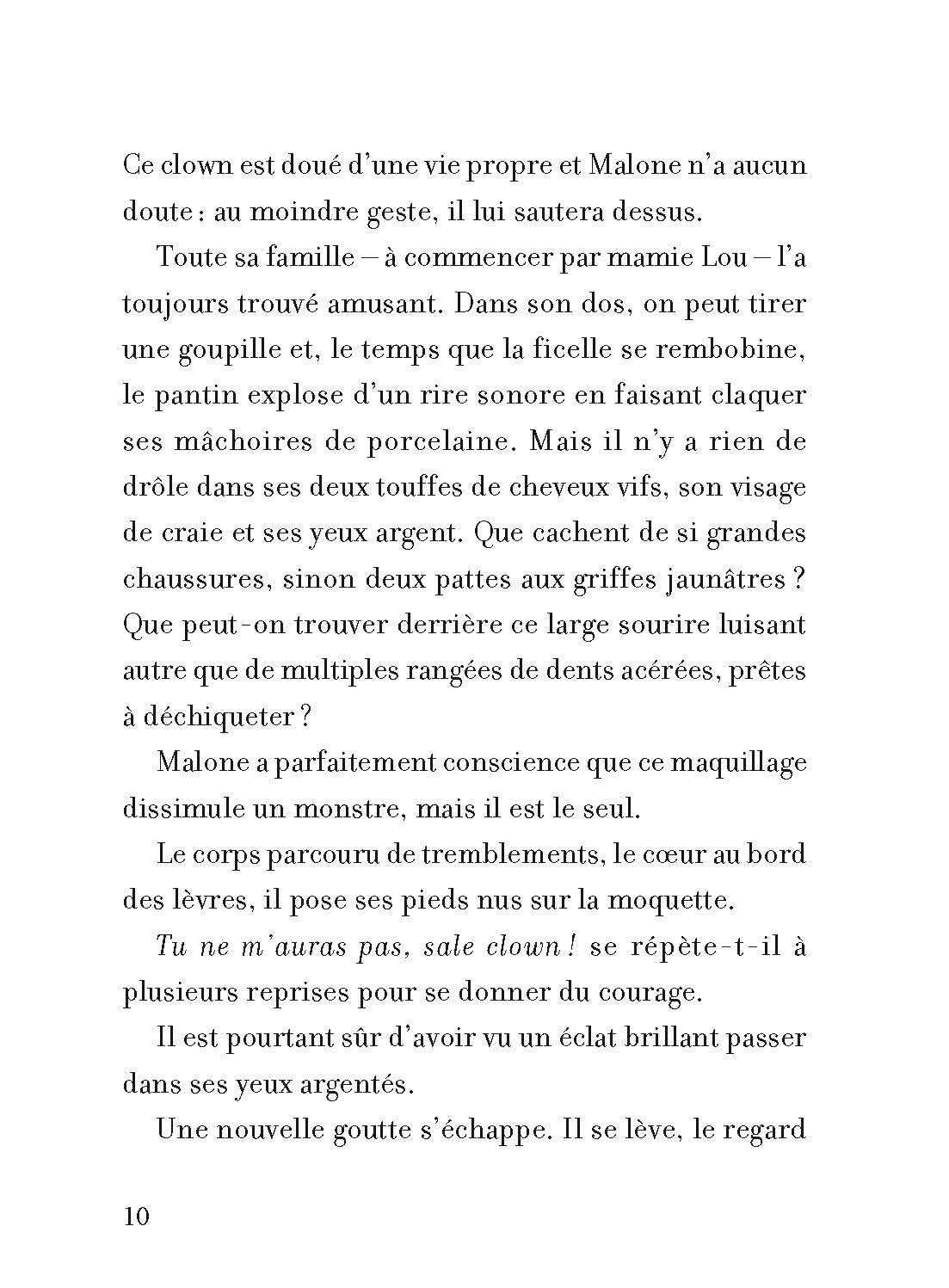 HANTE - LA MORSURE DU CLOWN