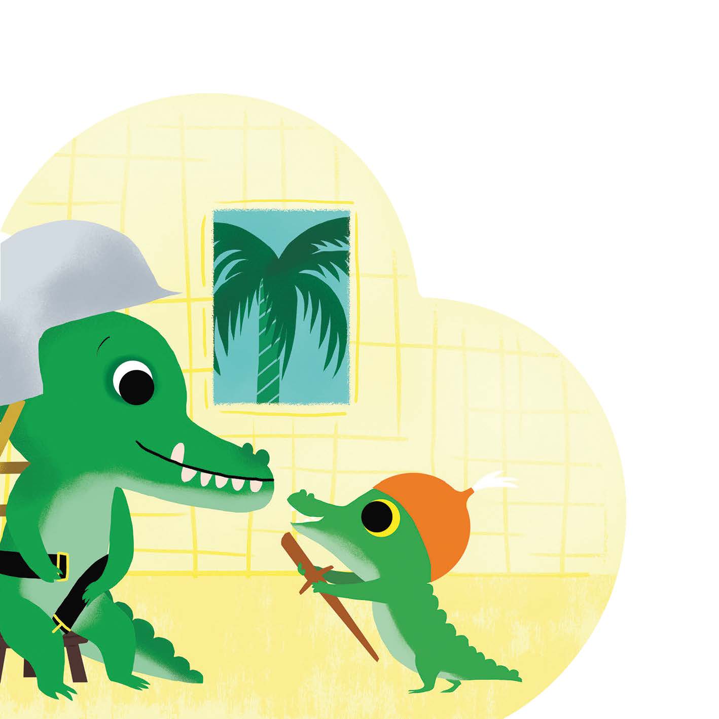 MES COMPTINES CHERIES - AH LES CROCODILES !