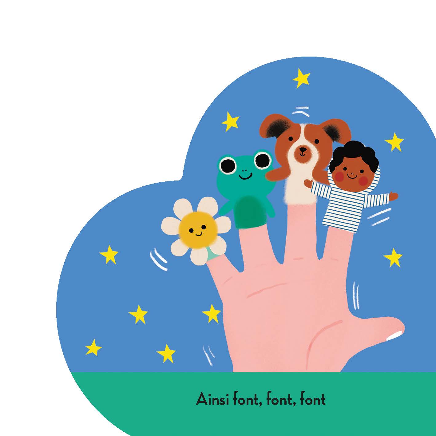 MES COMPTINES CHERIES - AINSI FONT, FONT, FONT 