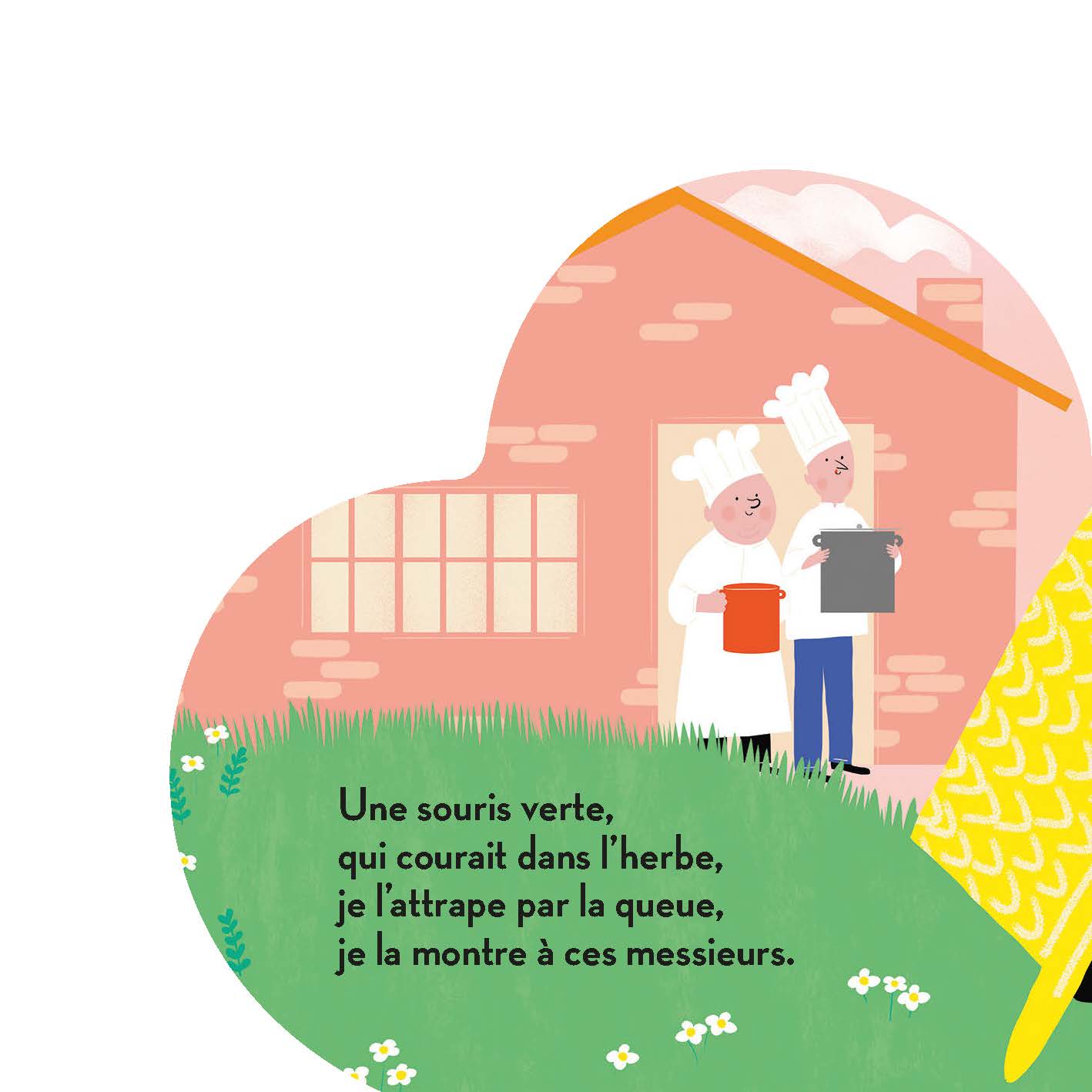 MES COMPTINES CHERIES - UNE SOURIS VERTE