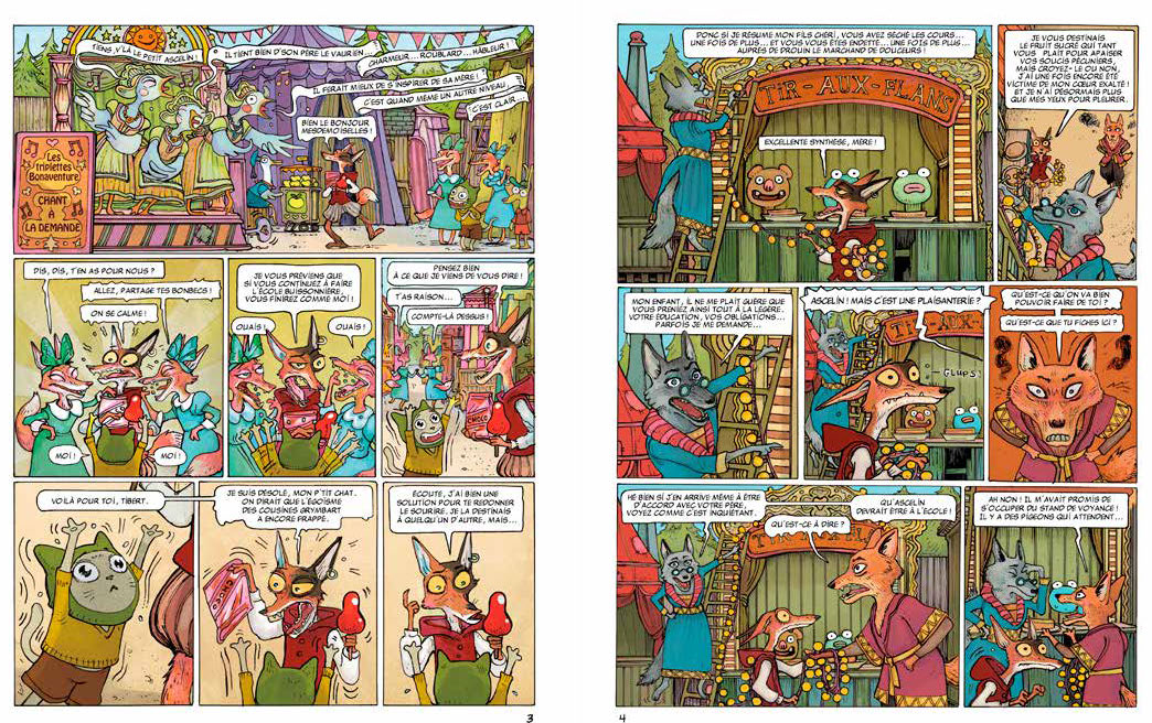 FOLKLORE - LE RENARD DE ROMAN