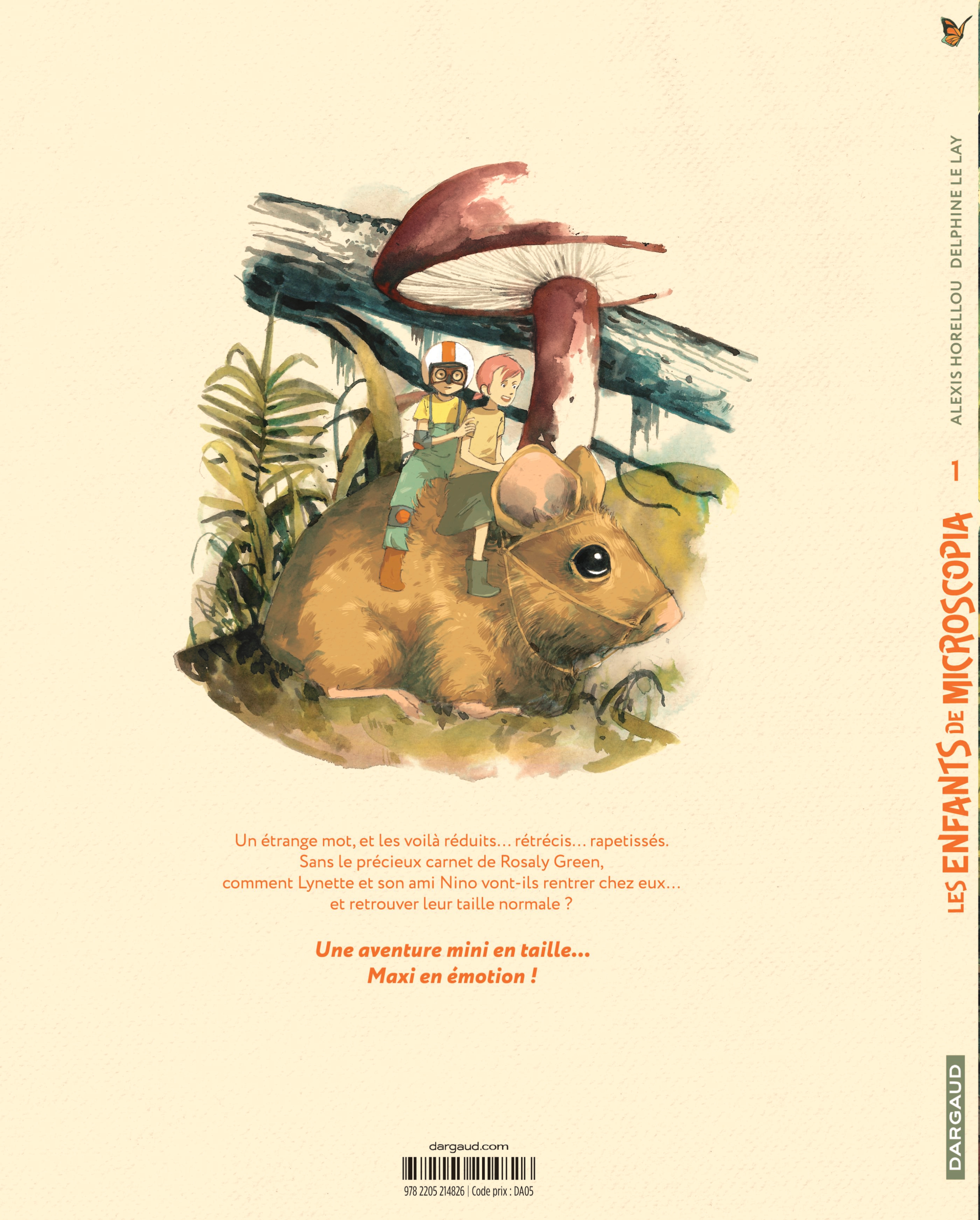 LES ENFANTS DE MICROSCOPIA T1 A LA RECHERCHE DE ROSALY GREEN