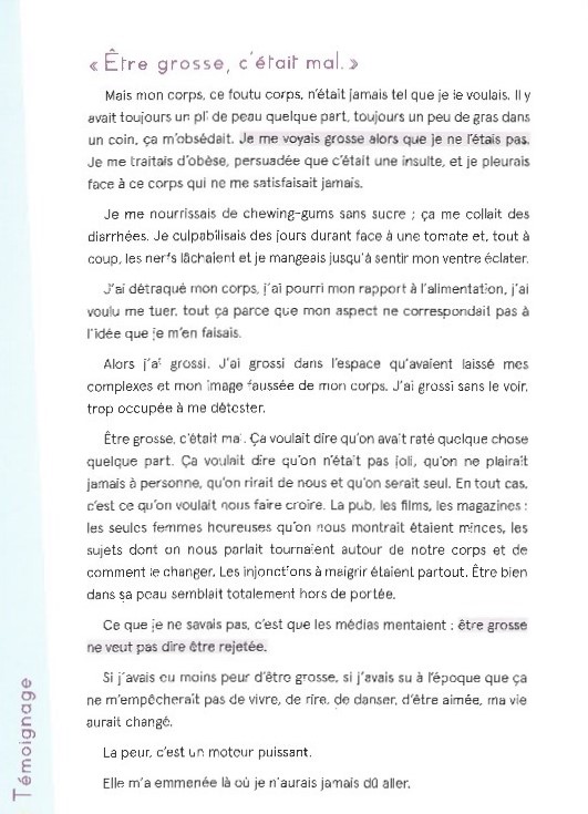 MON CORPS, JE L