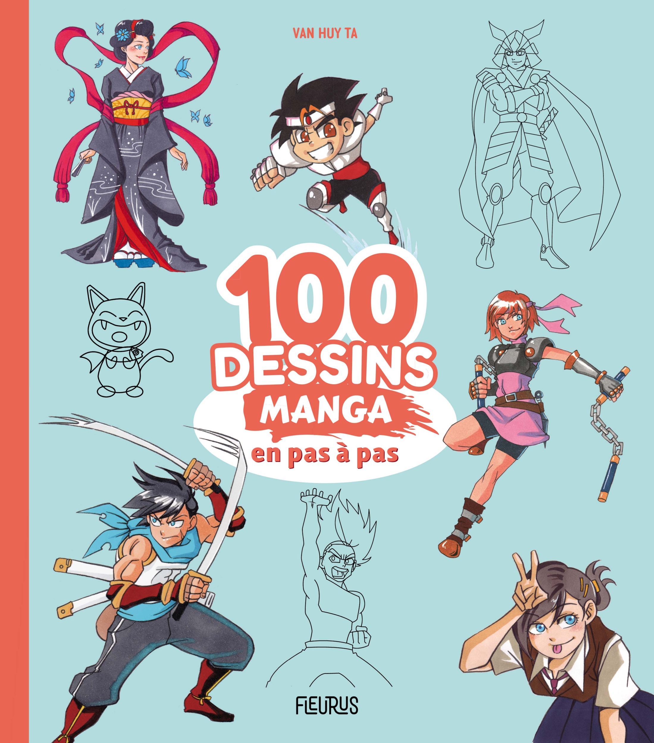 100 DESSINS MANGA EN PAS A PAS