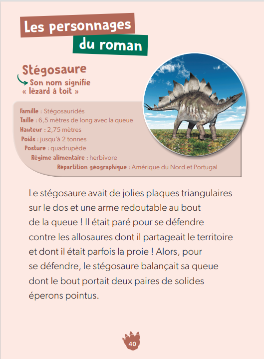 UN JEUNE DINO MALADROIT - DEFIS NATURE