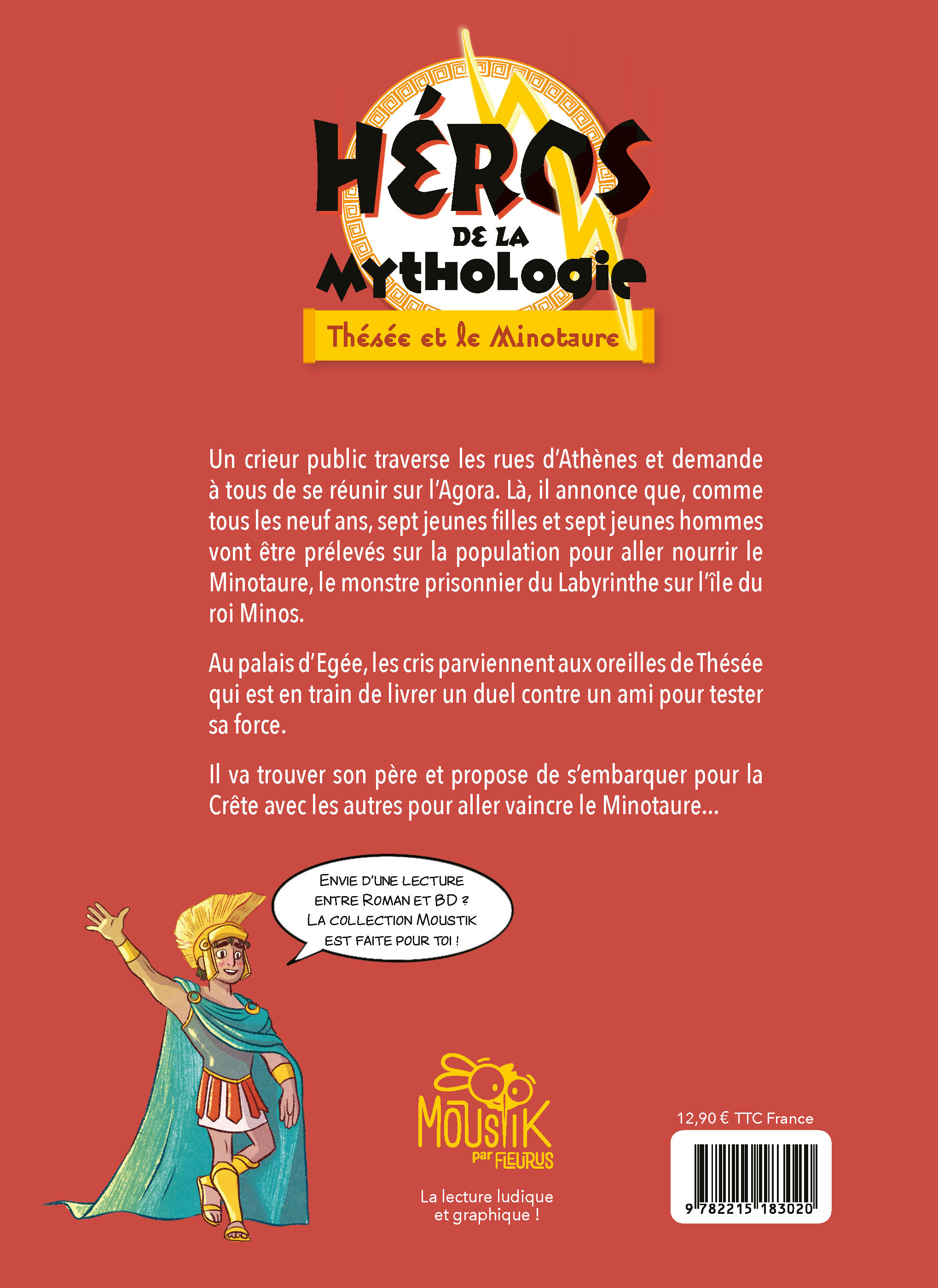 THESEE ET LE MINOTAURE - HEROS DE LA MYTHOLOGIE T1