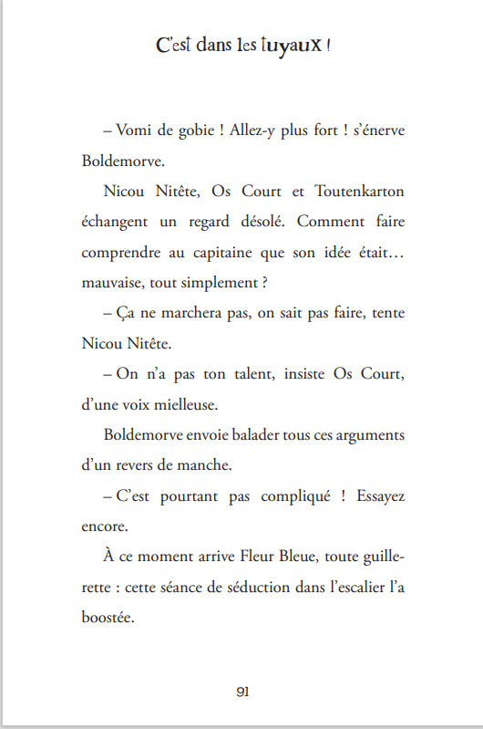 BOLDEMORVE, LE FANTOME DONT IL NE FAUT PAS BOIRE LE NOM !