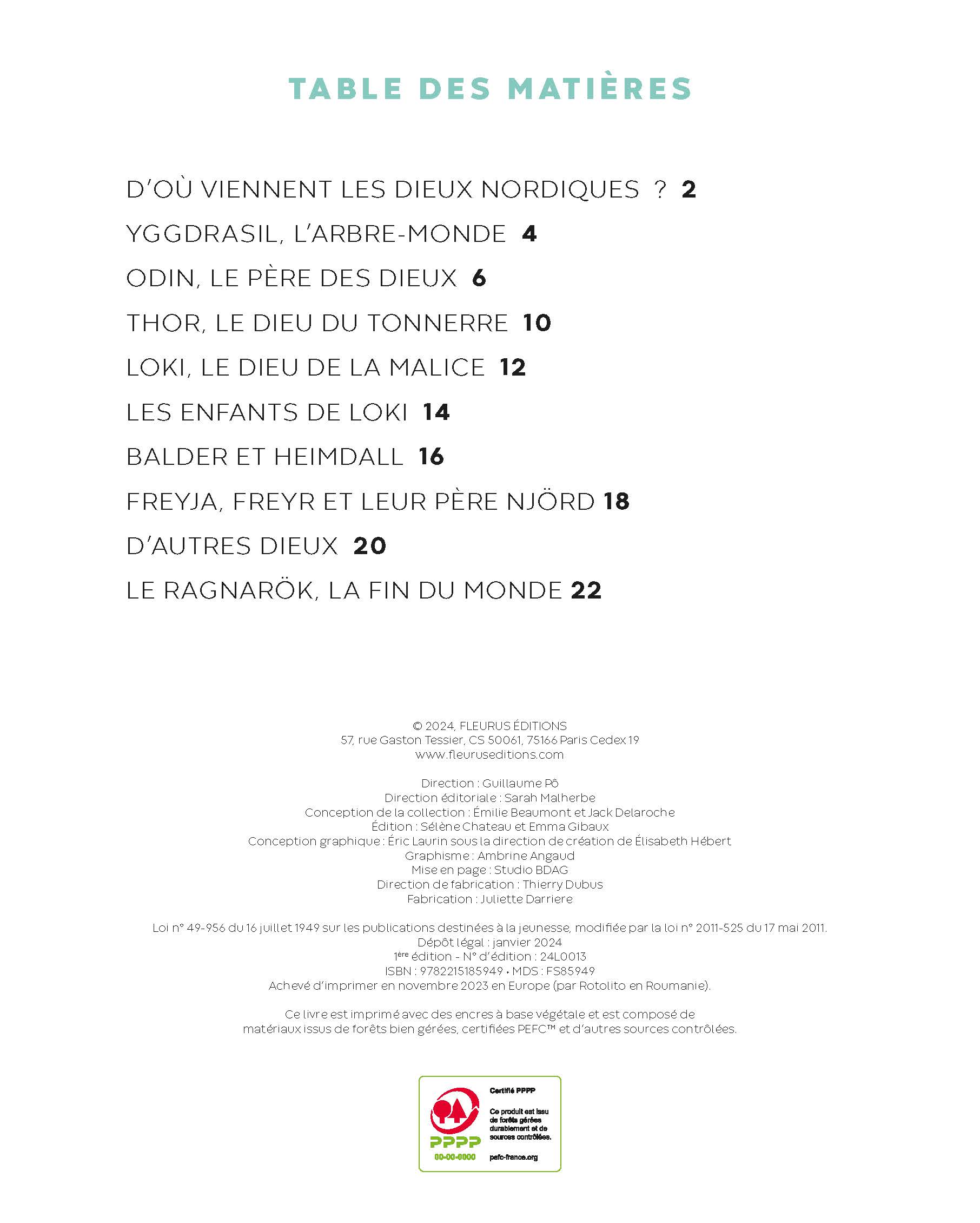 LA MYTHOLOGIE NORDIQUE