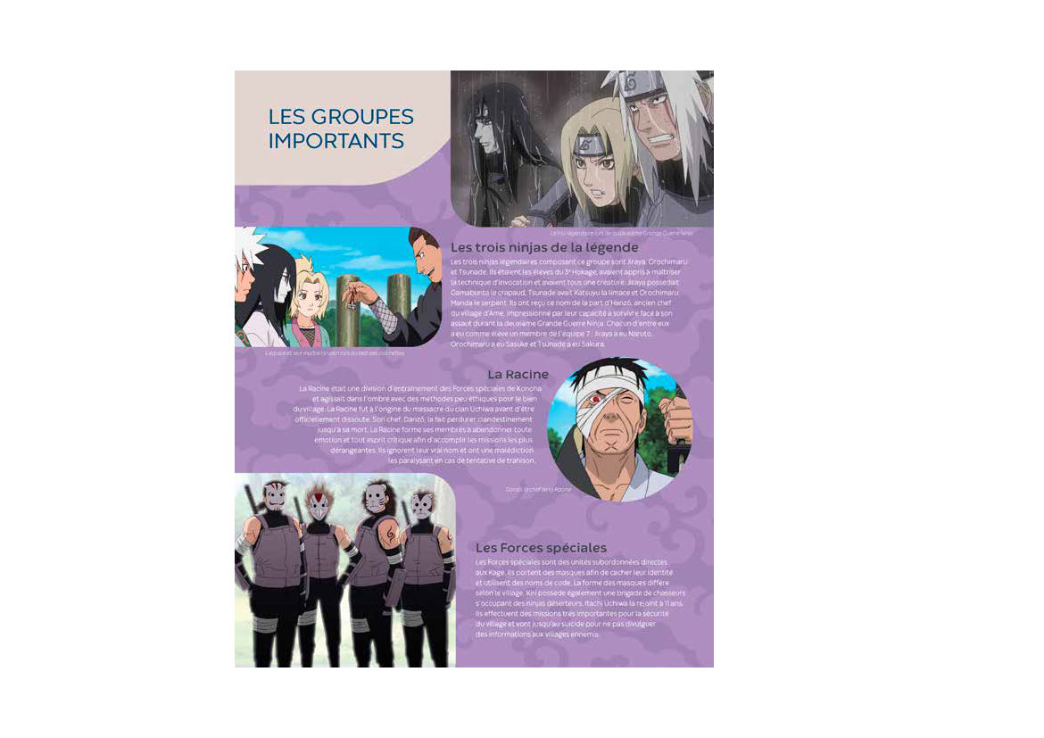 NARUTO SHIPPUDEN : LE MONDE INCROYABLE DES NINJAS