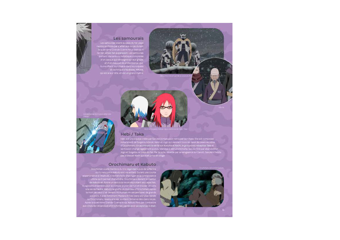 NARUTO SHIPPUDEN : LE MONDE INCROYABLE DES NINJAS