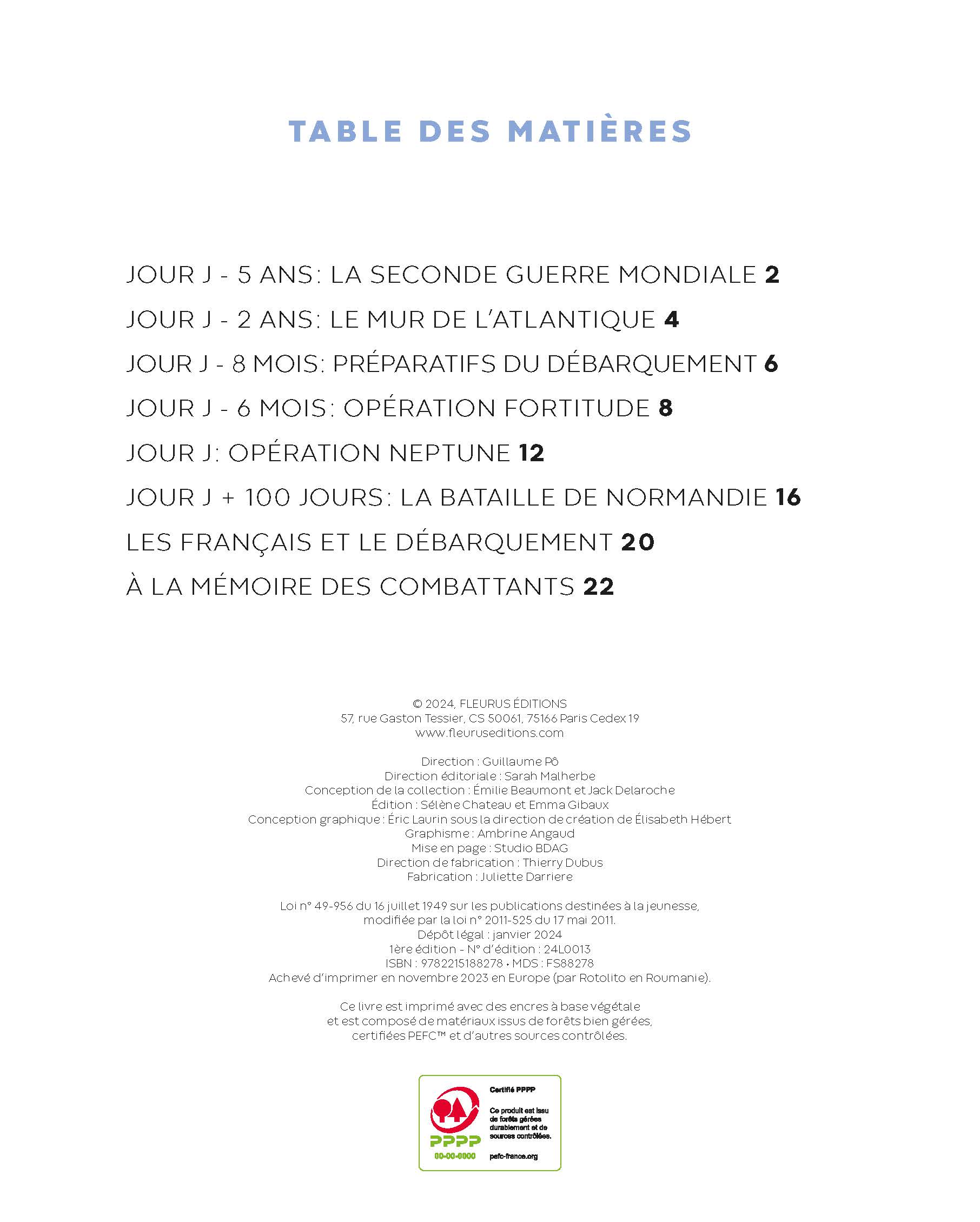 LE DEBARQUEMENT LE DEBARQUEMENT