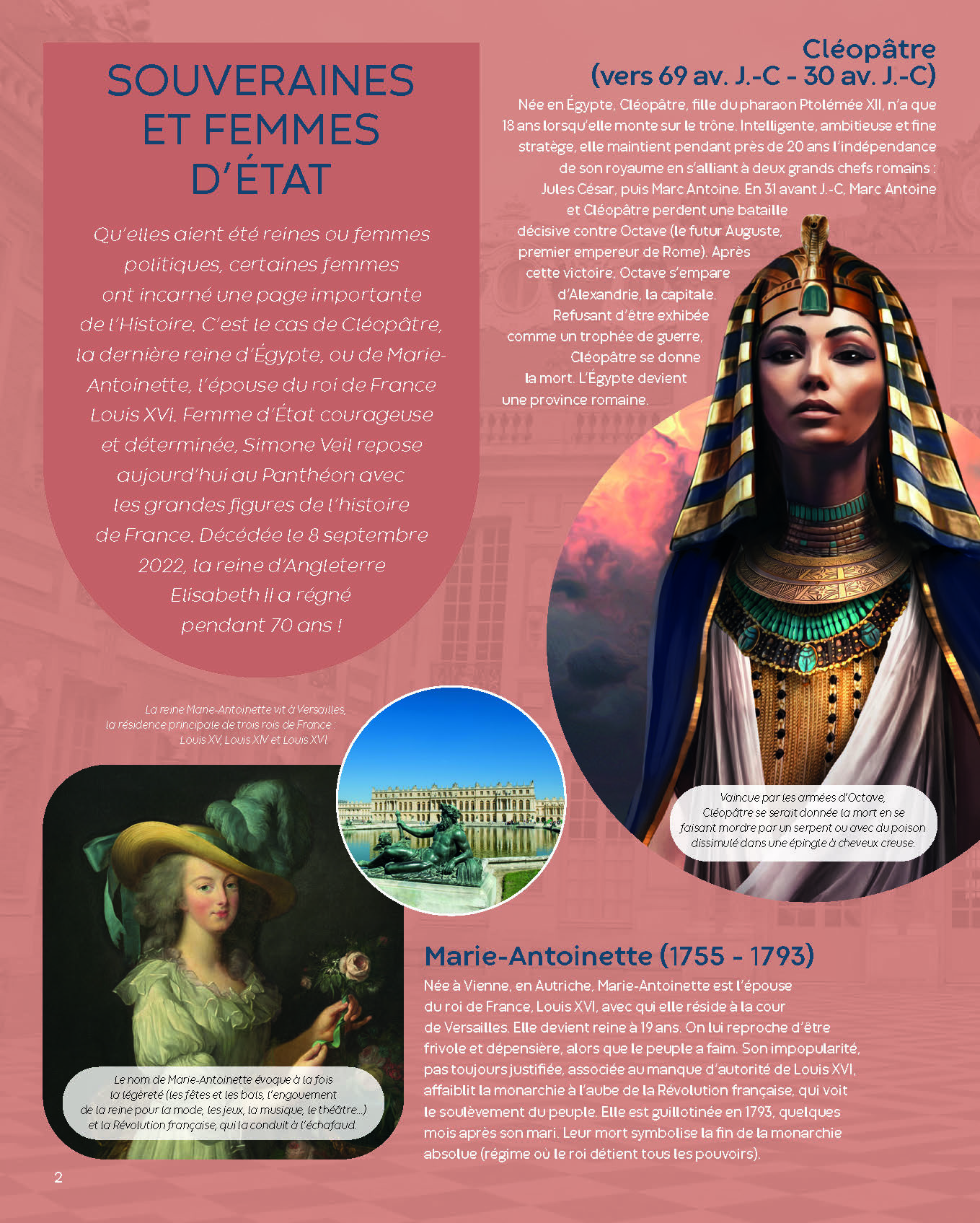 FEMMES CELEBRES
