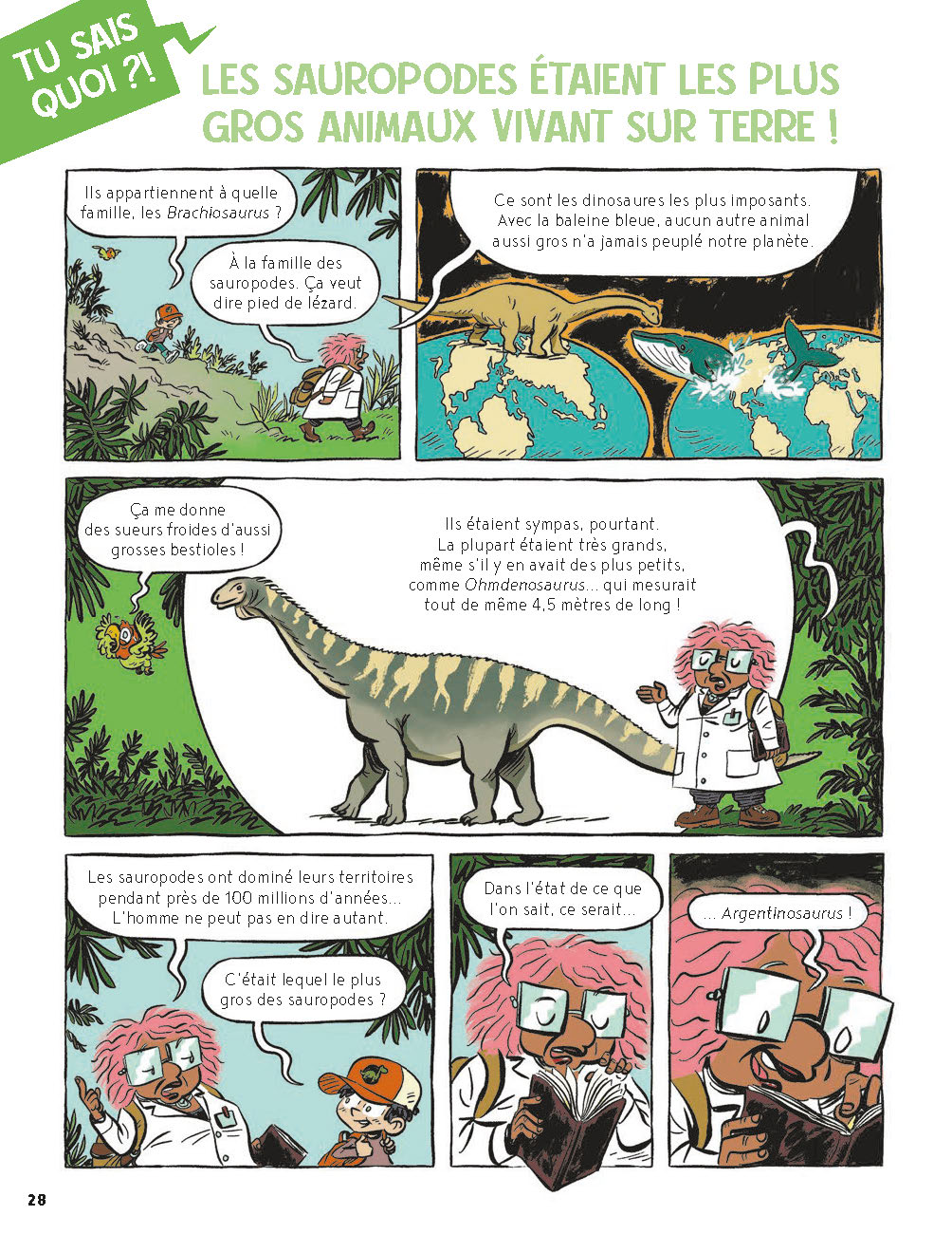 LES DINOSAURES