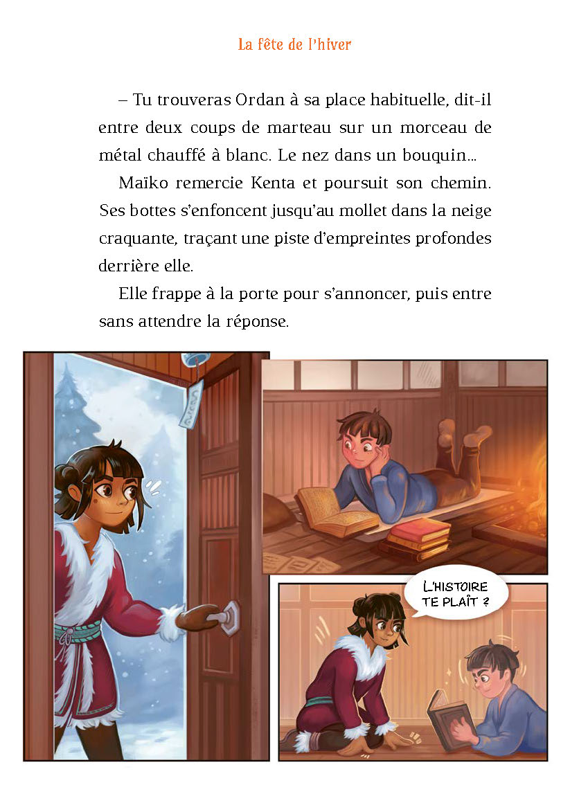 MAIKO ET LA FORET ENCHANTEE : LA FLAMME ET L