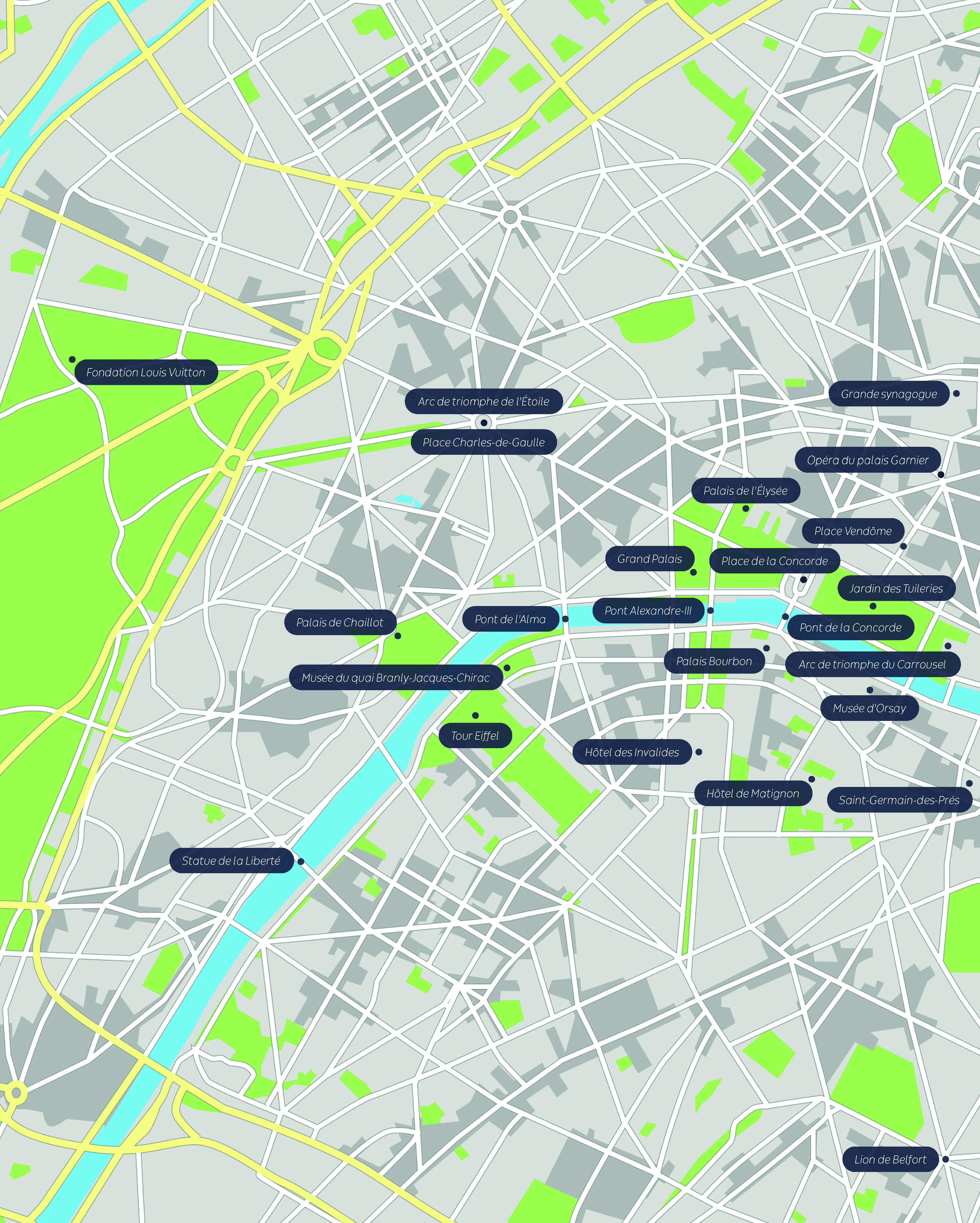 LES MONUMENTS DE PARIS