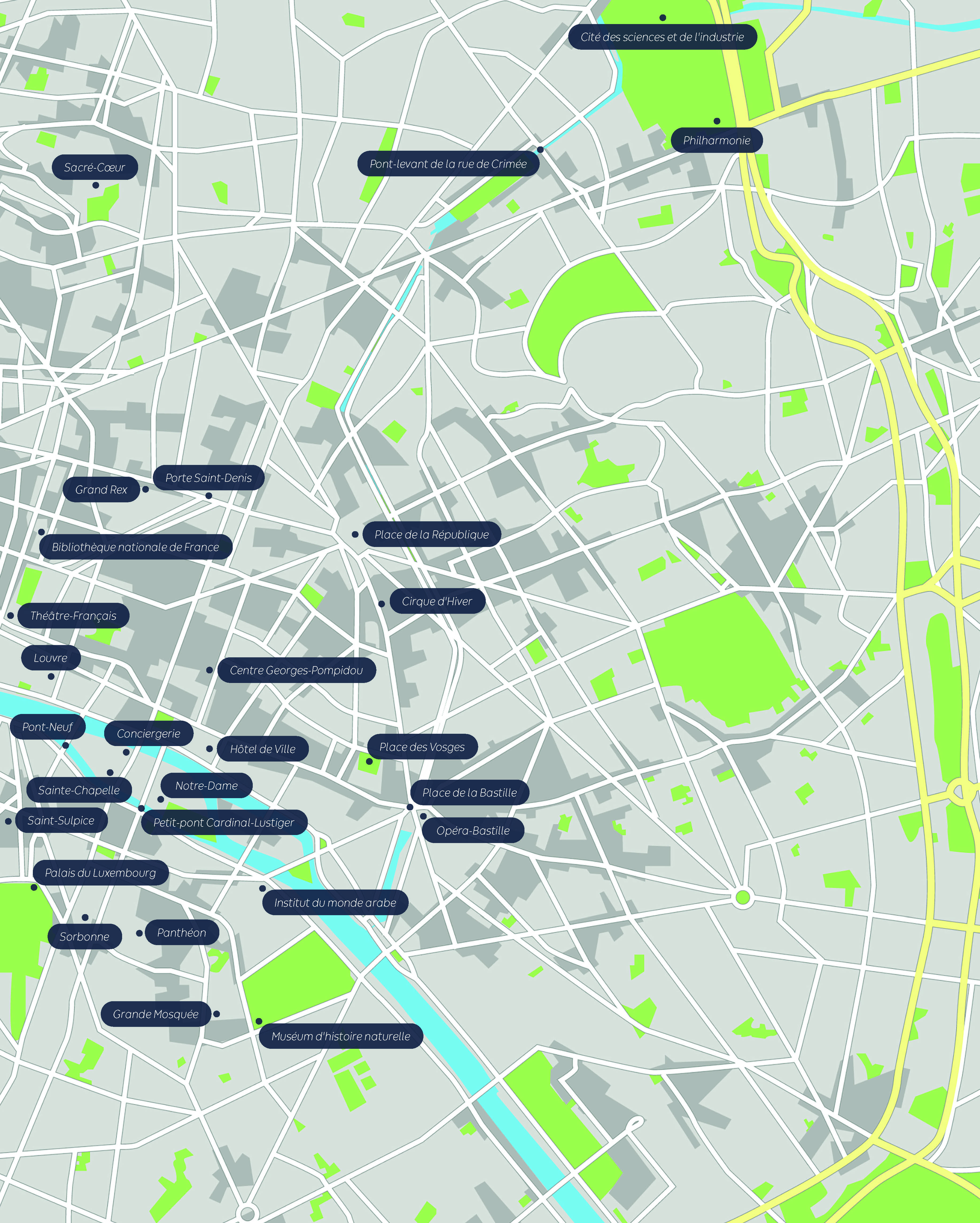 LES MONUMENTS DE PARIS