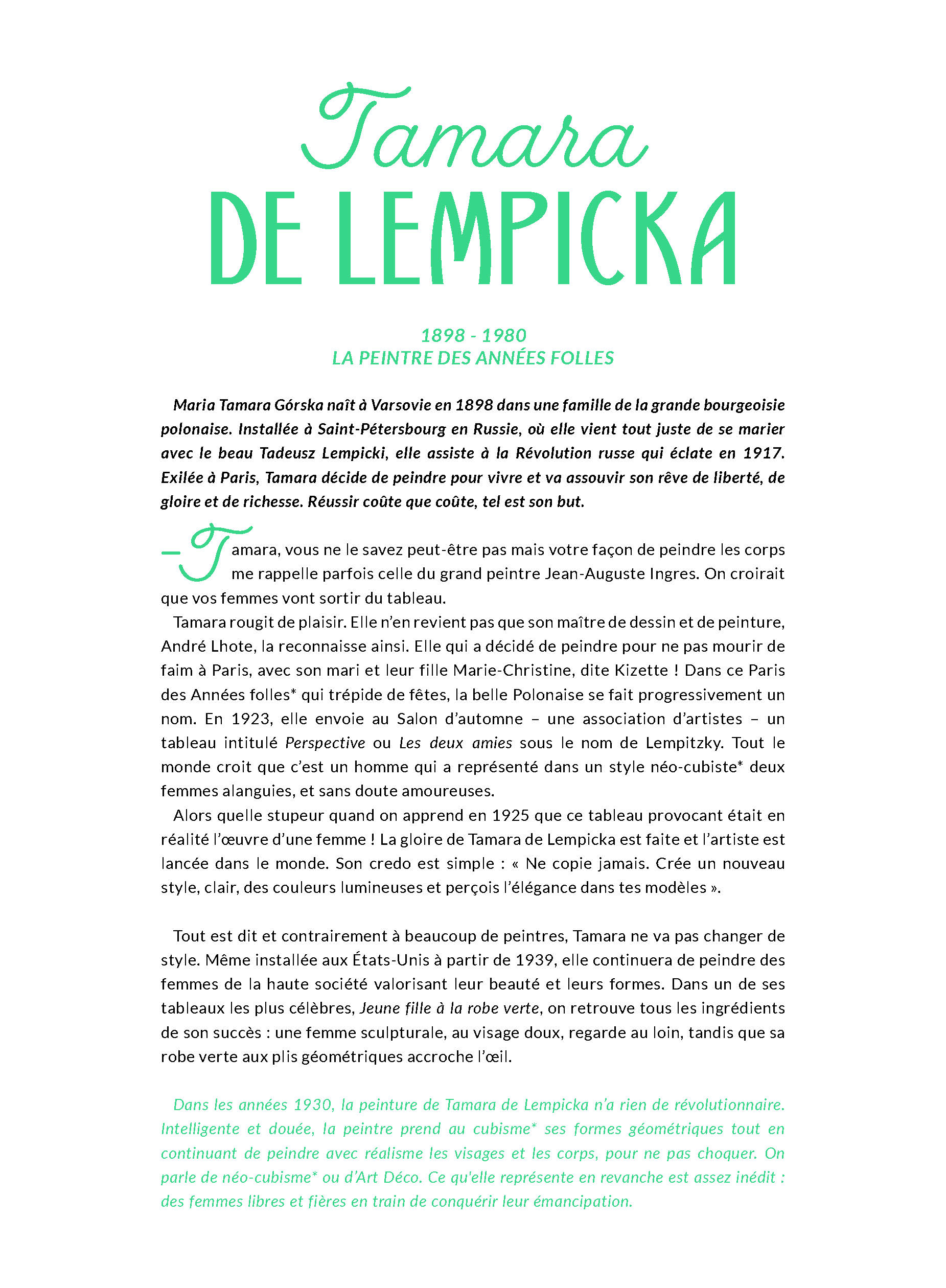 FEMMES INSPIRANTES