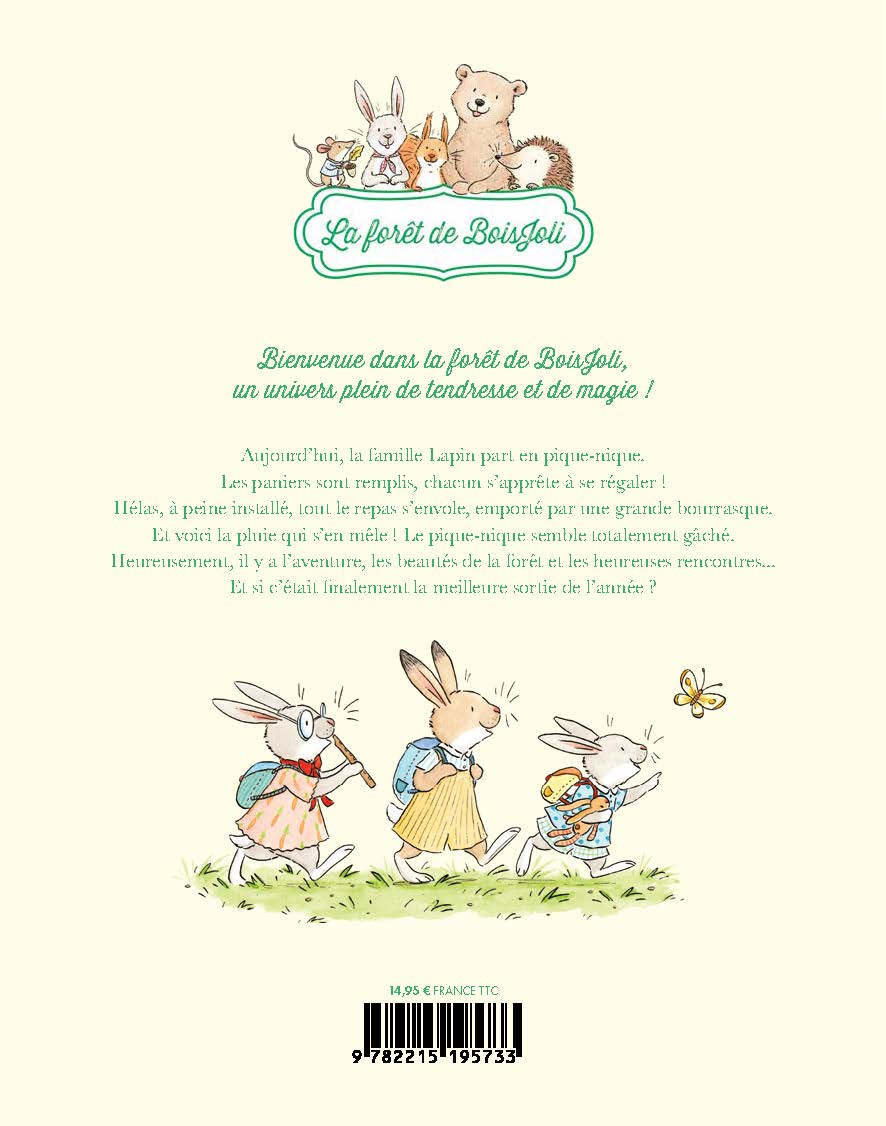 LE PIQUE-NIQUE DE LA FAMILLE LAPIN - LA FORET DE BOISJOLI