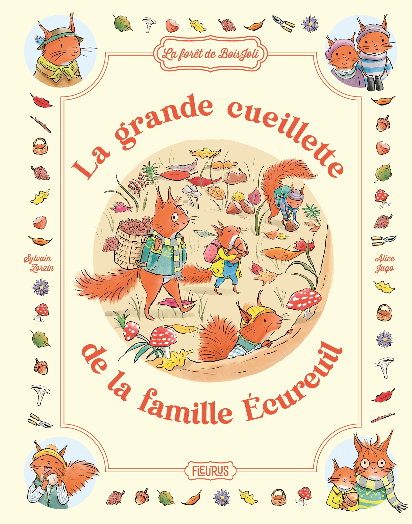 LA GRANDE CUEILLETTE DE LA FAMILLE ECUREUIL