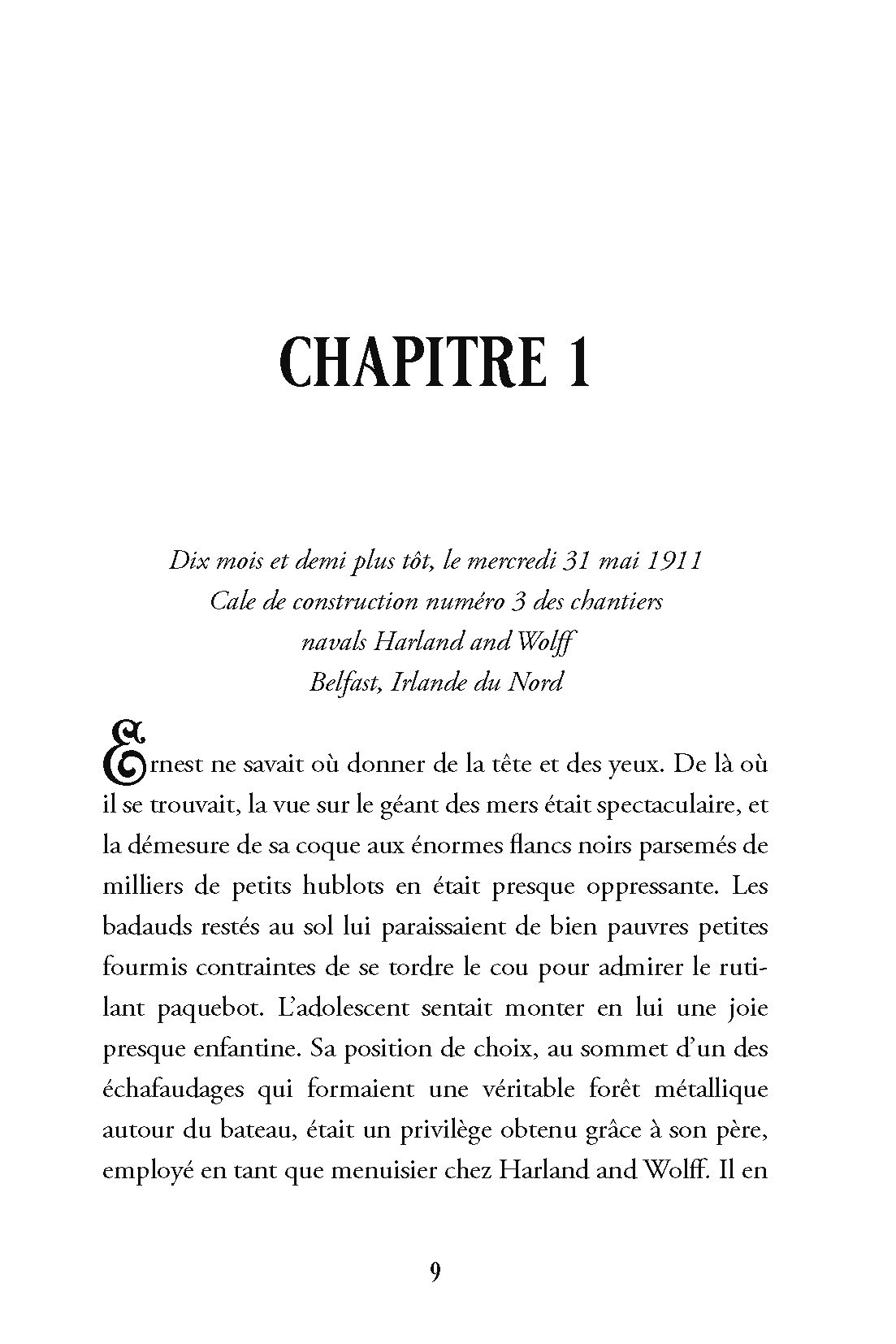 TITANIC, LA NUIT QUI CHANGEA TOUT