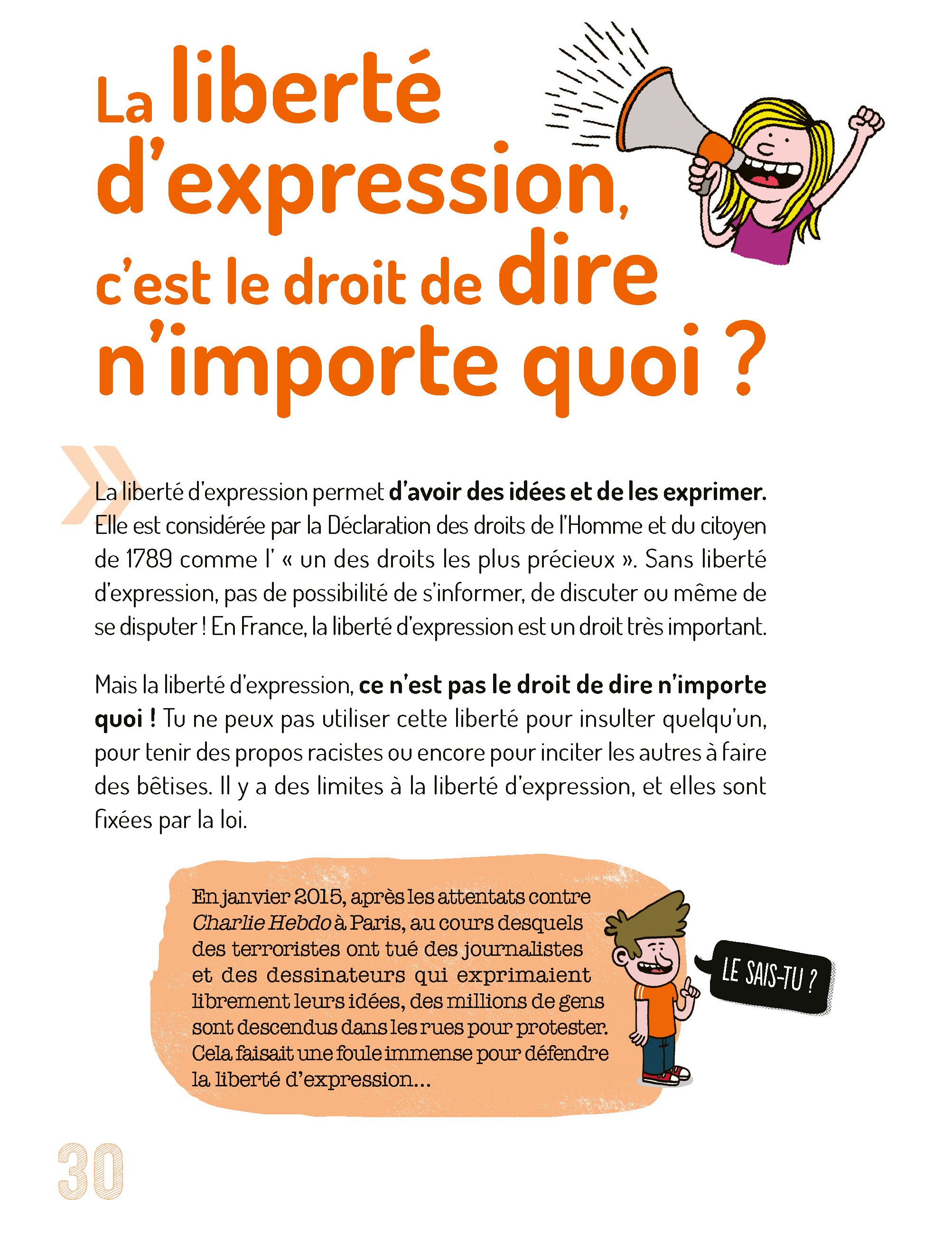 CA VEUT DIRE QUOI « LIBERTE, EGALITE, FRATERNITE » ?