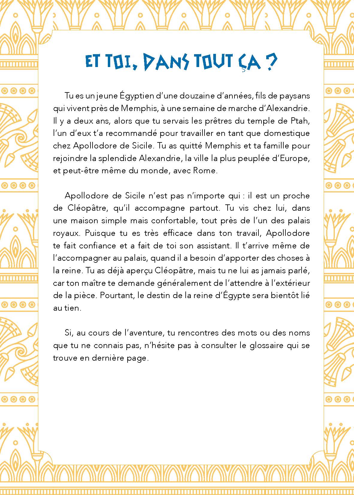 MISSION CLEOPATRE
