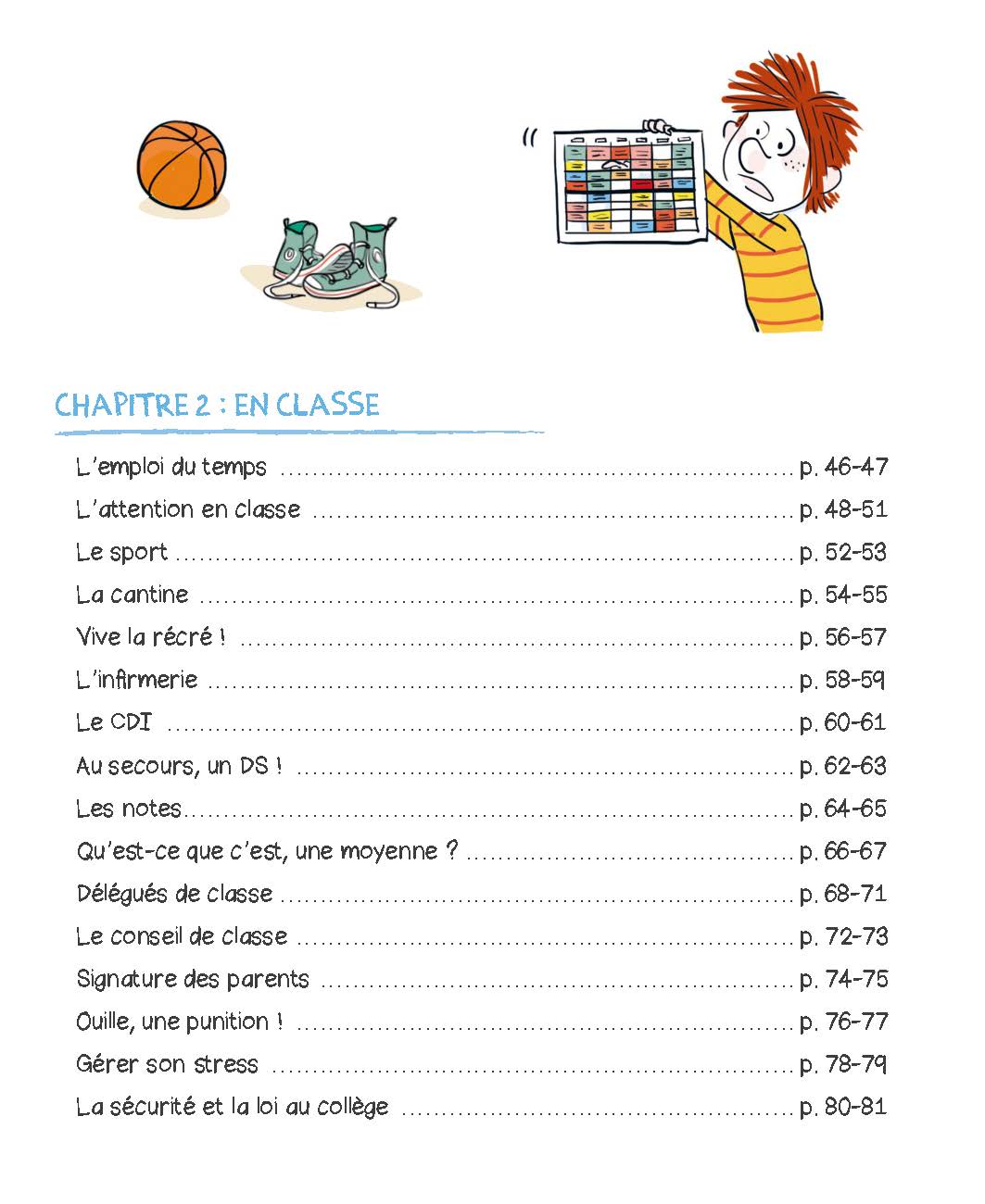 LA 6E. TOUT POUR REUSSIR SON ANNEE