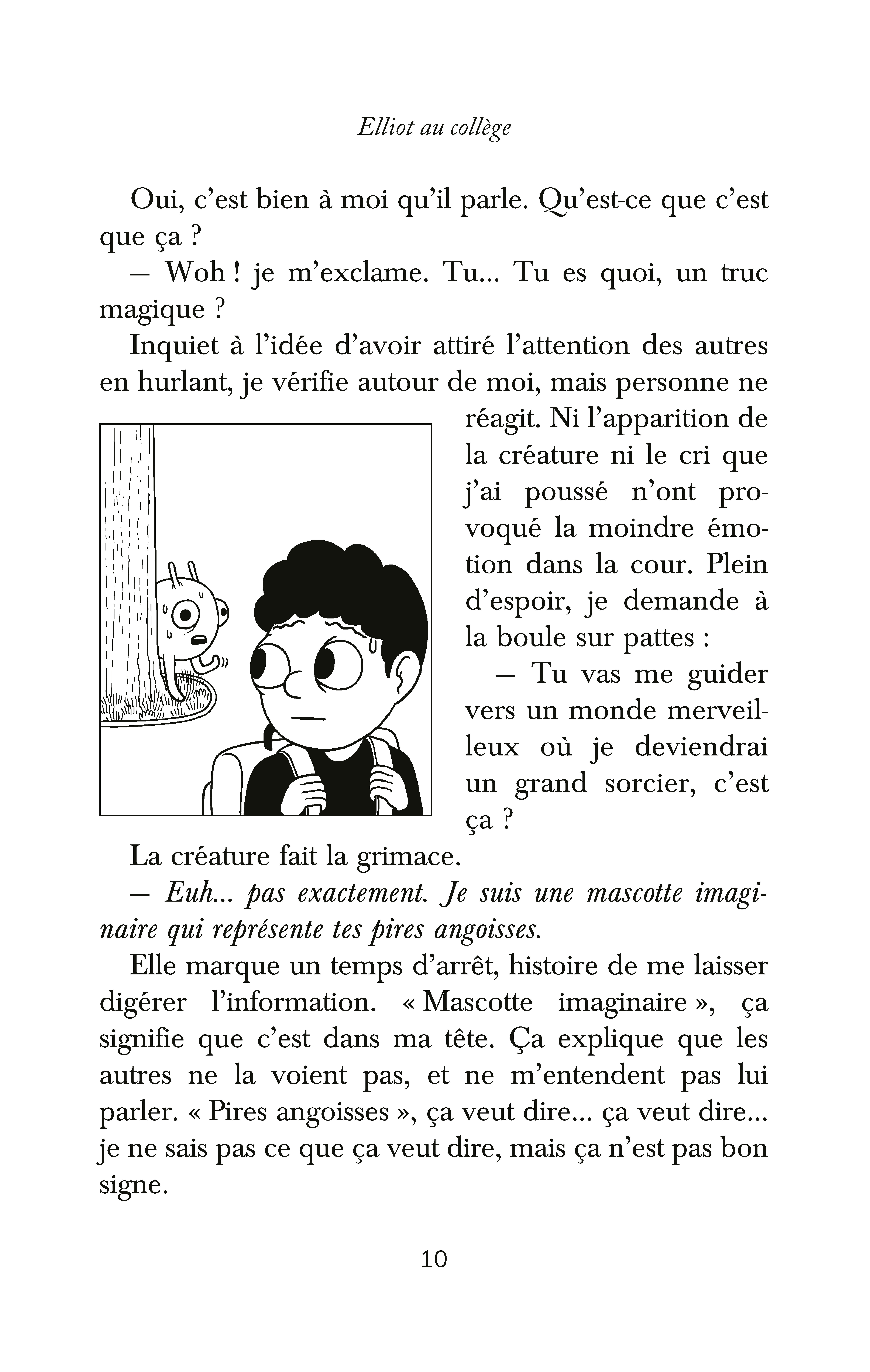 ELLIOT AU COLLEGE - LE ROMAN T1 PANIQUE EN SIXIEME