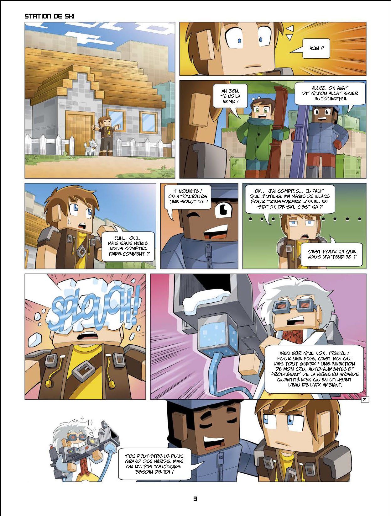 FRIGIEL ET FLUFFY : MINEFRIENDS T2 CREEPERS GIVRES FRIGIEL ET FLUFFY : MINEFRIENDS T2 CREEPERS GIVRES