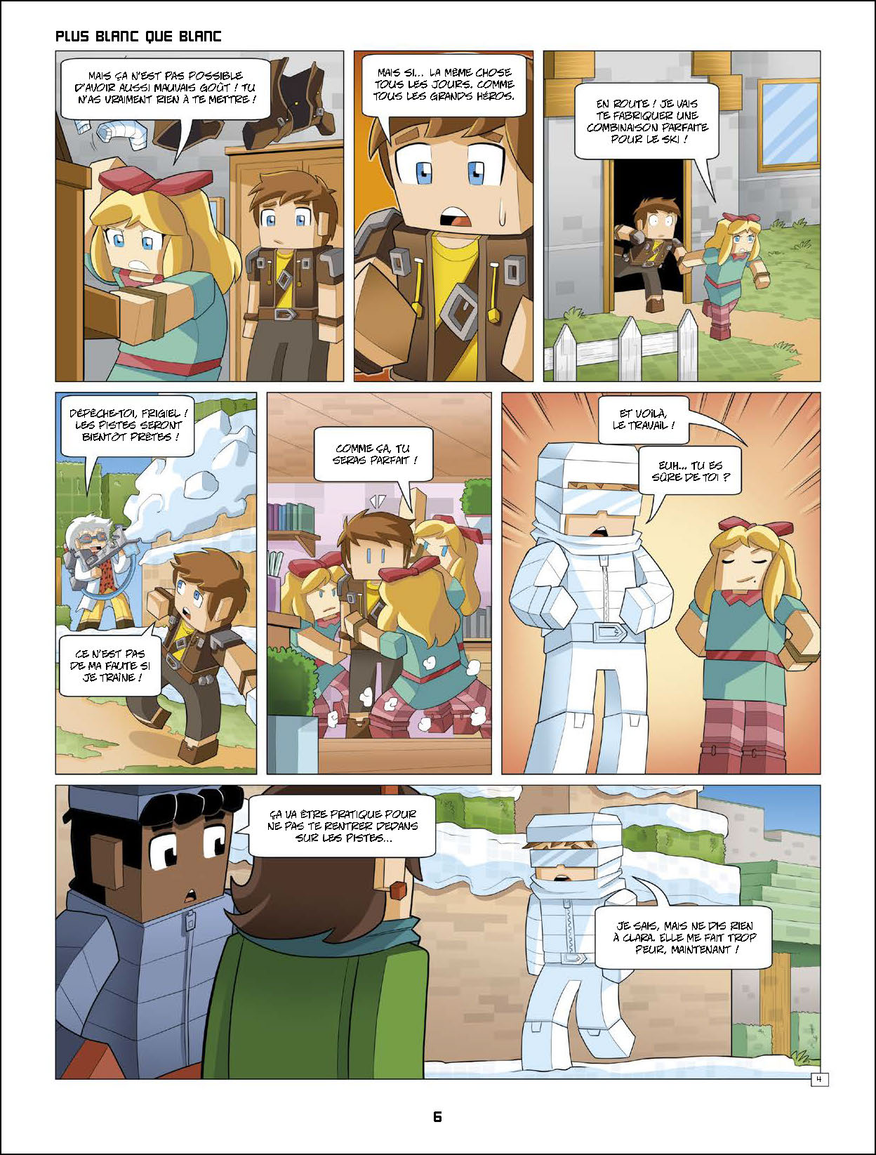 FRIGIEL ET FLUFFY : MINEFRIENDS T2 CREEPERS GIVRES