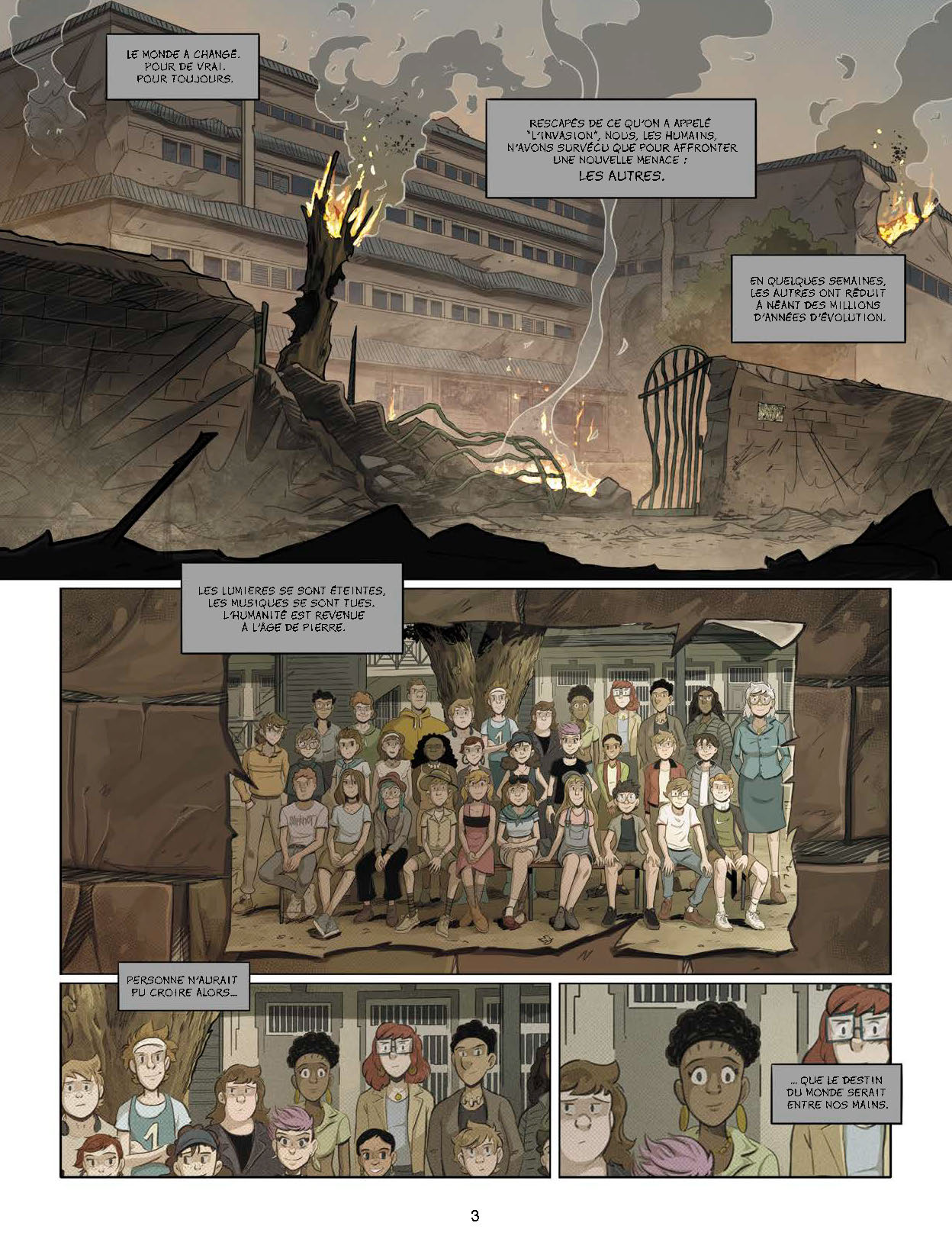 COLLEGE APOCALYPSE T2 LE VILLAGE