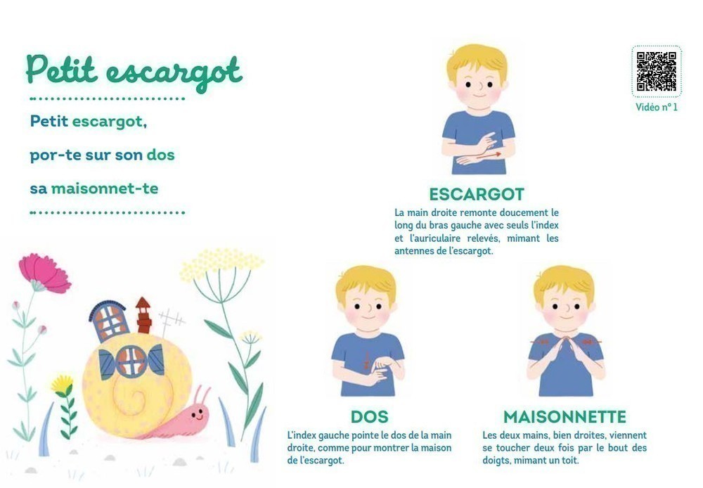 COMPTINES SIGNEES POUR MON ENFANT